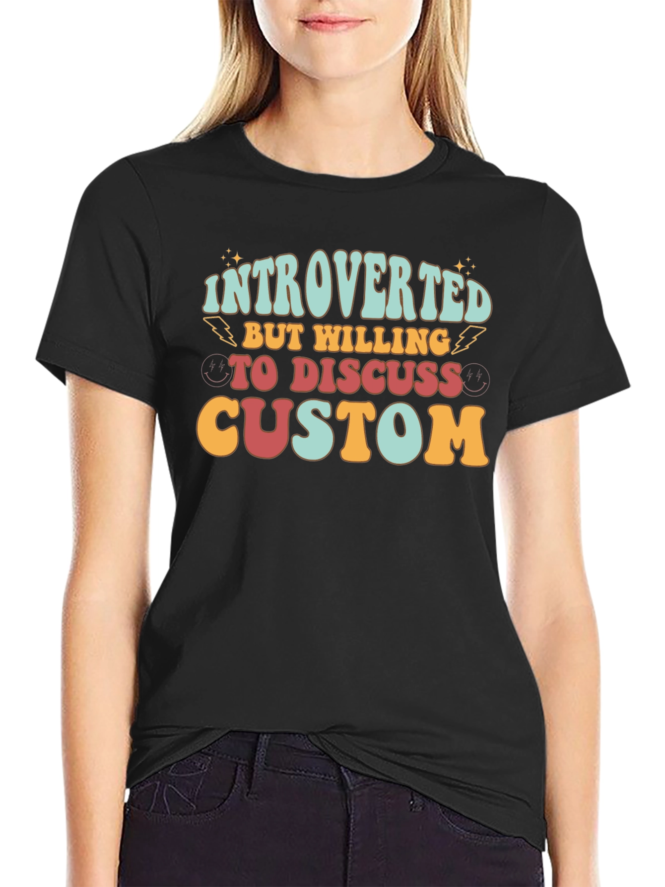 Introverted Custom Tee