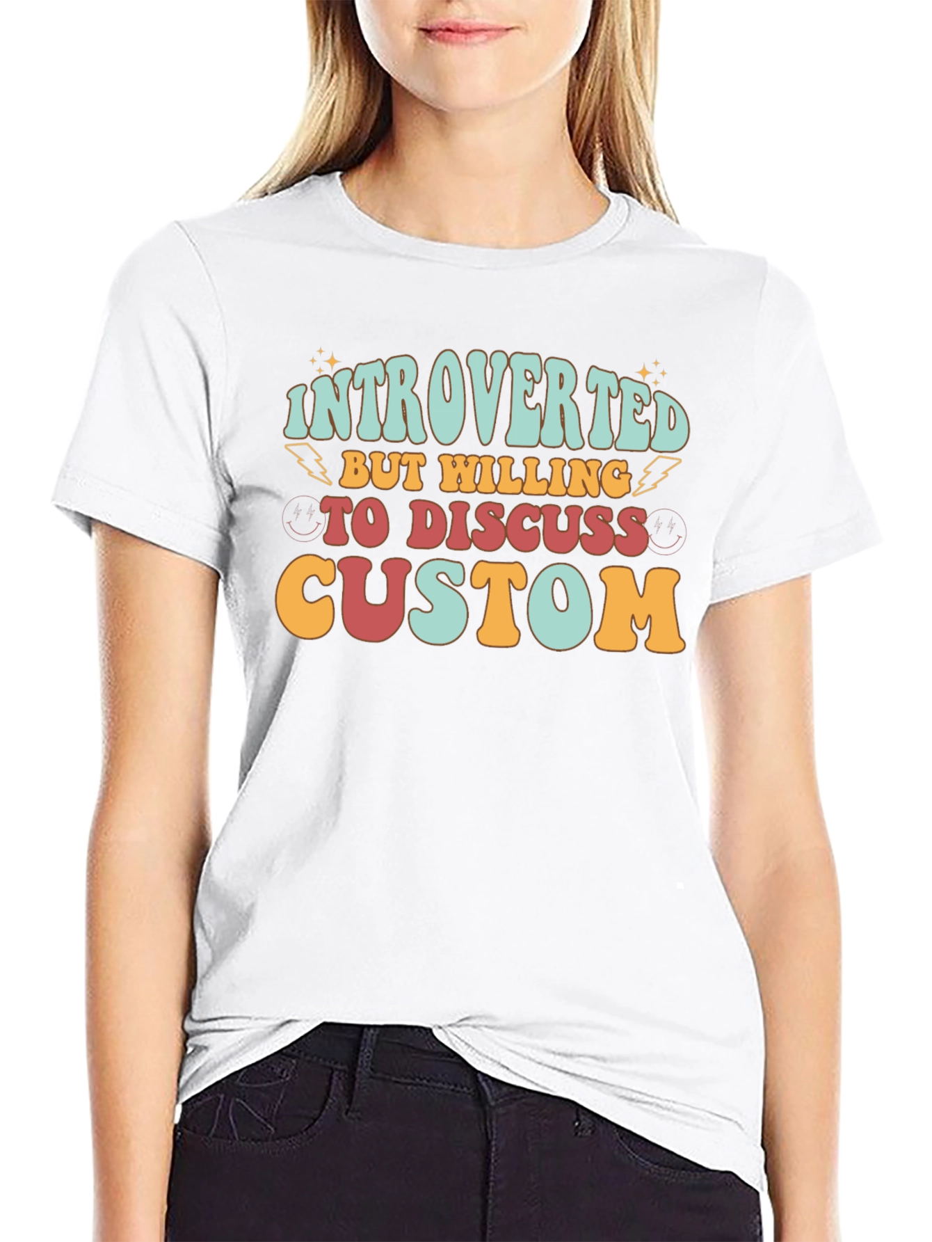 Introverted Custom Tee