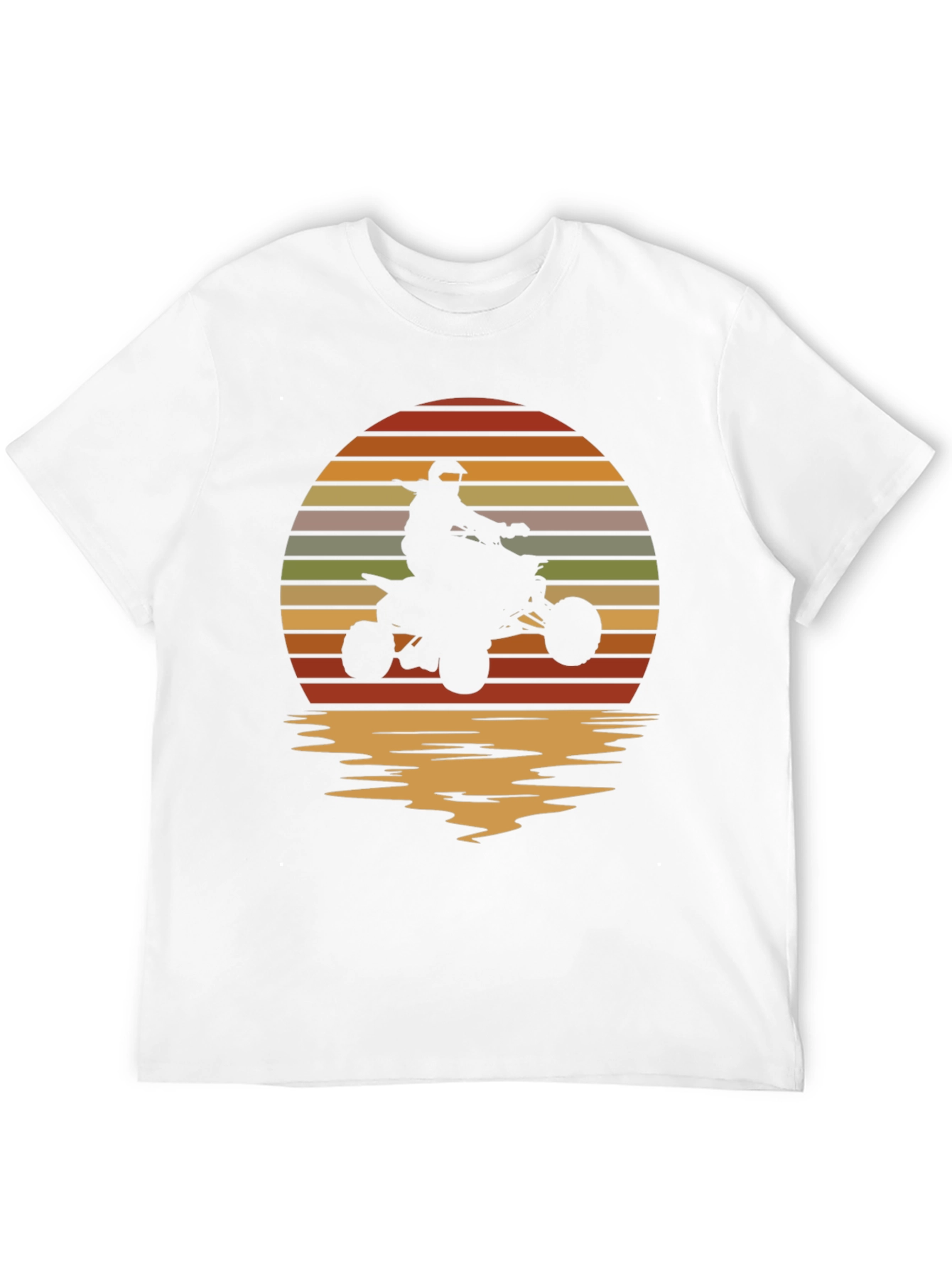 Retro ATV Sunset T-Shirt | Off-Road Adventure Tee | Vintage ATV Graphic Shirt | Gift for Offroad Lovers | Free Shipping $50+