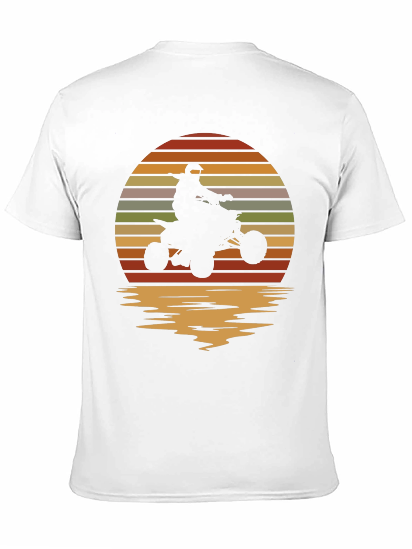Retro ATV Sunset T-Shirt | Off-Road Adventure Tee | Vintage ATV Graphic Shirt | Gift for Offroad Lovers | Free Shipping $50+