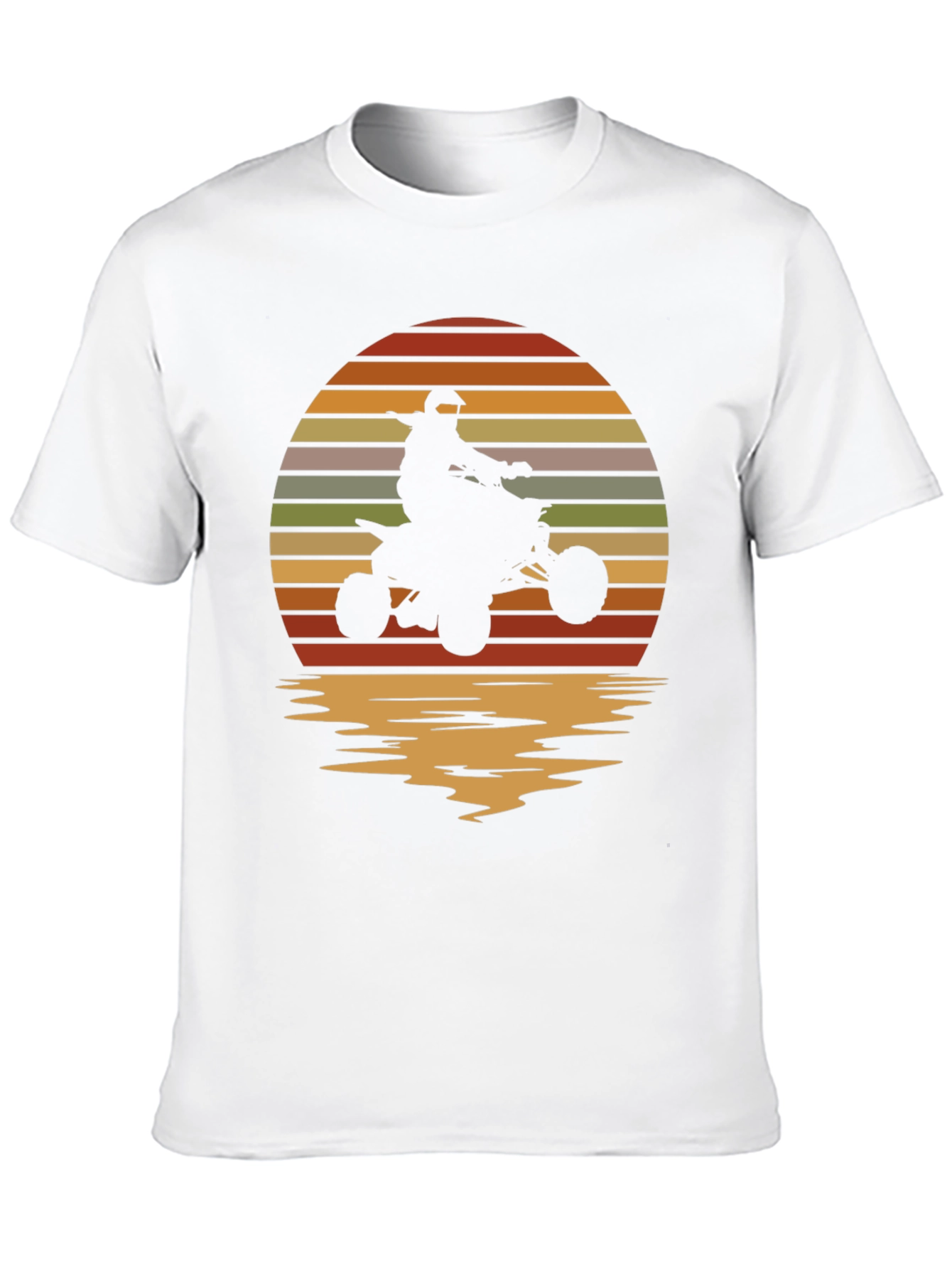 Retro ATV Sunset T-Shirt | Off-Road Adventure Tee | Vintage ATV Graphic Shirt | Gift for Offroad Lovers | Free Shipping $50+