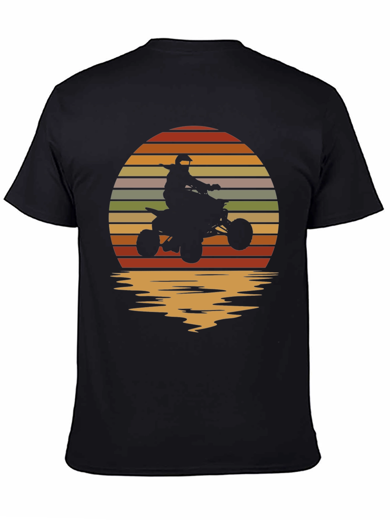 Retro ATV Sunset T-Shirt | Off-Road Adventure Tee | Vintage ATV Graphic Shirt | Gift for Offroad Lovers | Free Shipping $50+