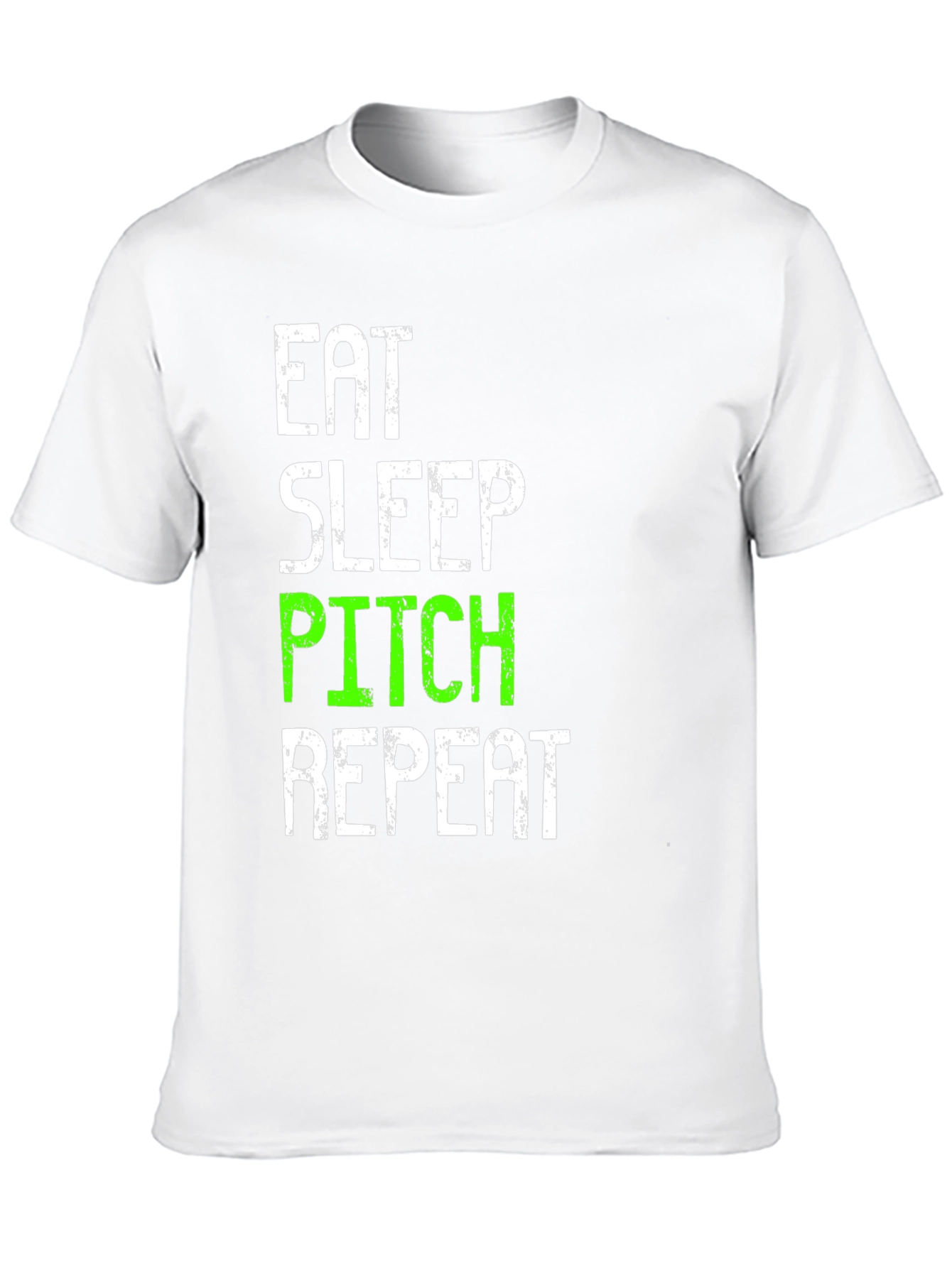 Eat Sleep Pitch Repeat T-Shirt - Baseball