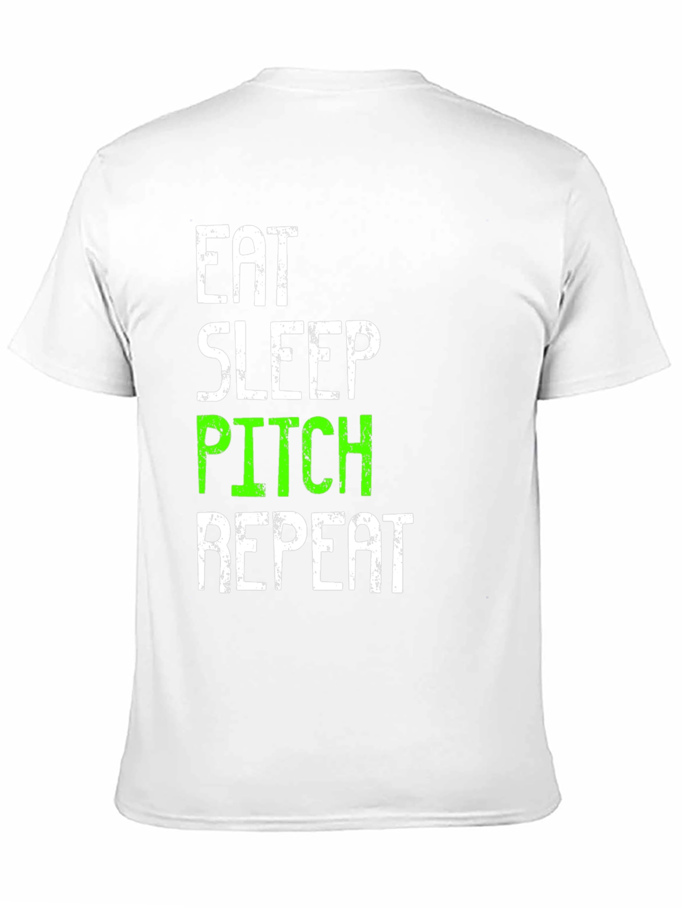 Eat Sleep Pitch Repeat T-Shirt - Baseball