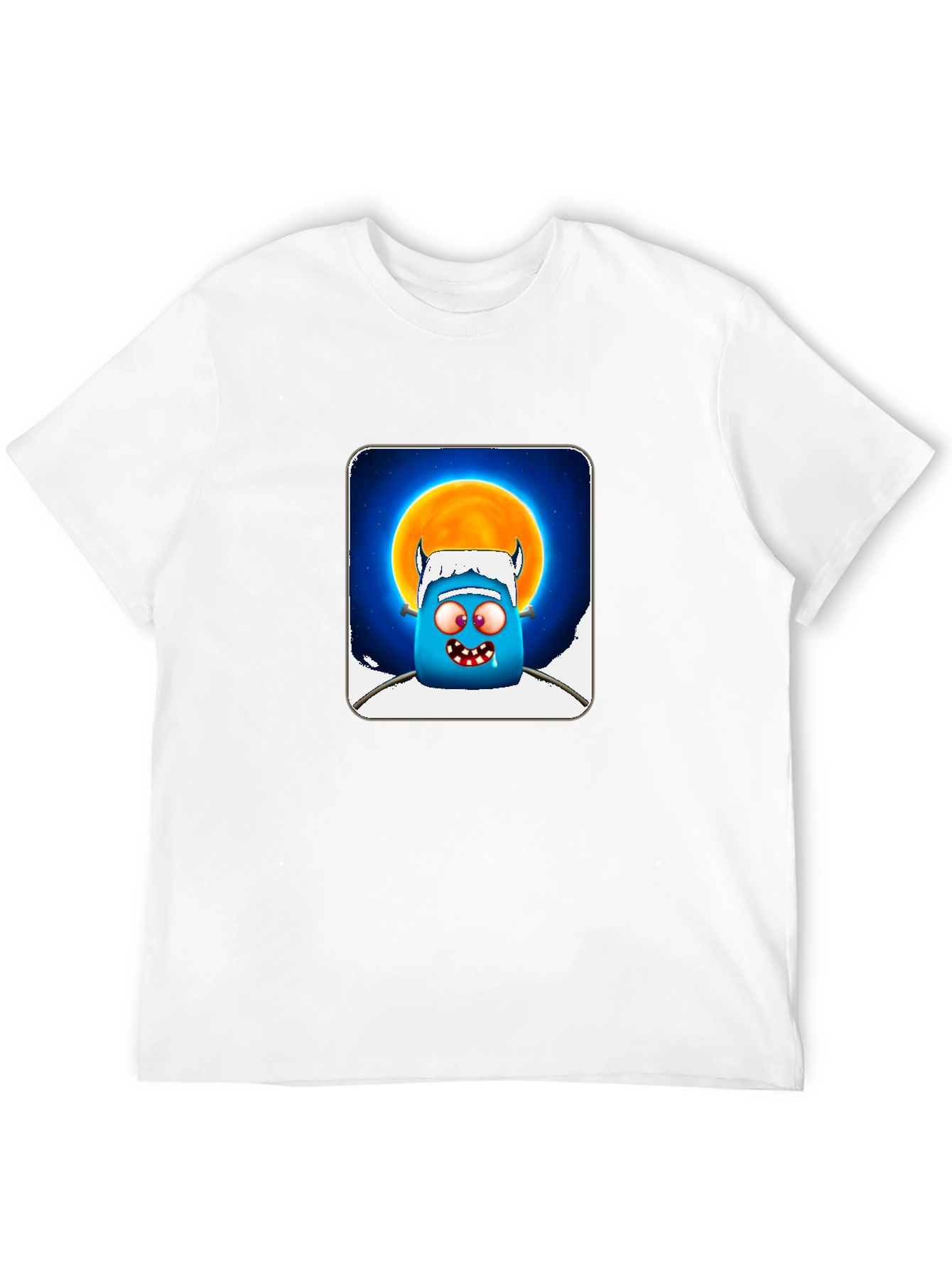 Funky Monster Graphic T-Shirt - Black