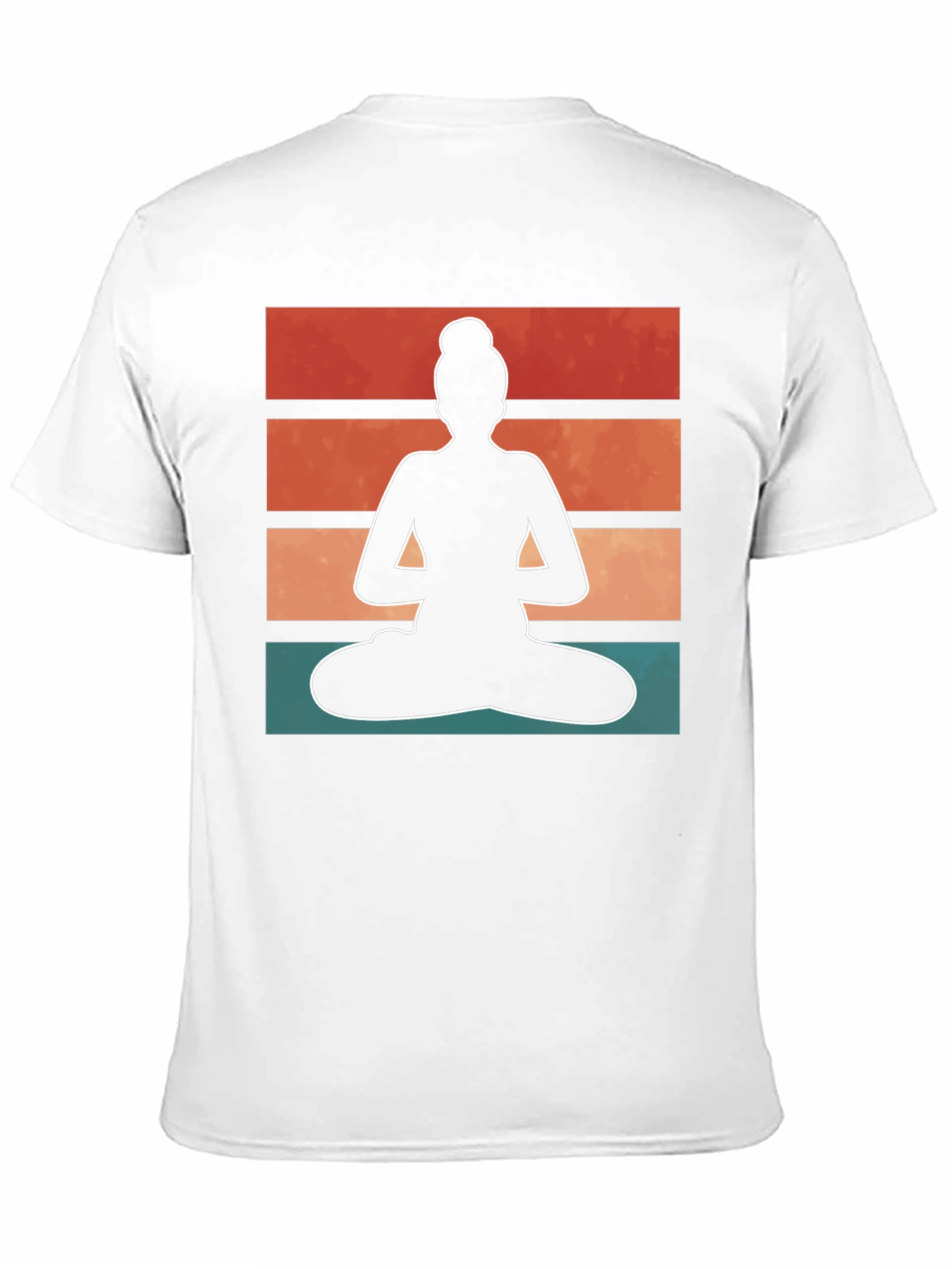 Yoga Silhouette T-Shirt - Relaxed Zen Style