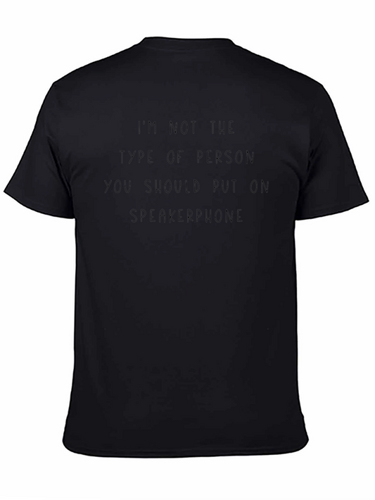 Speakerphone Funny Graphic T-Shirt