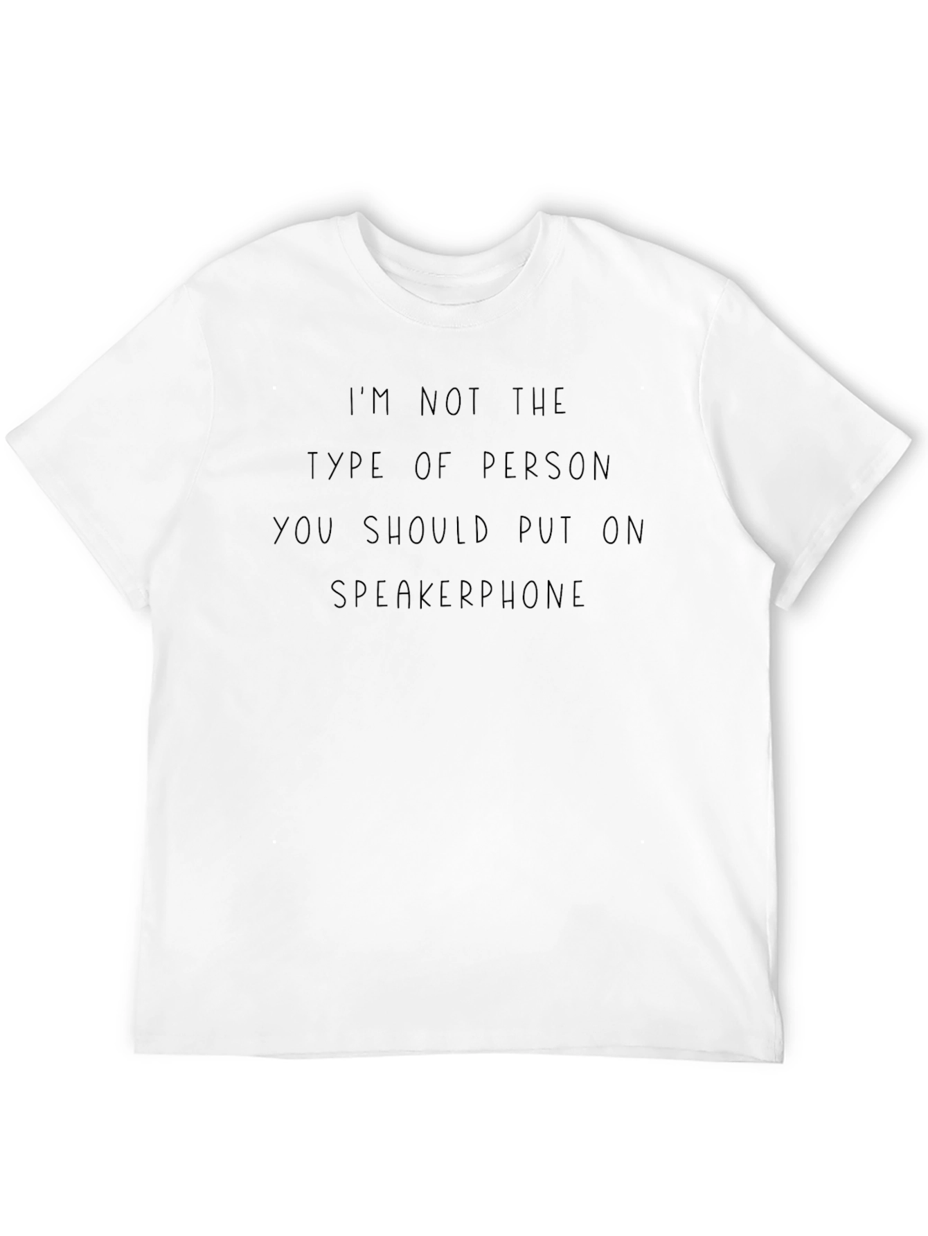 Speakerphone Funny Graphic T-Shirt