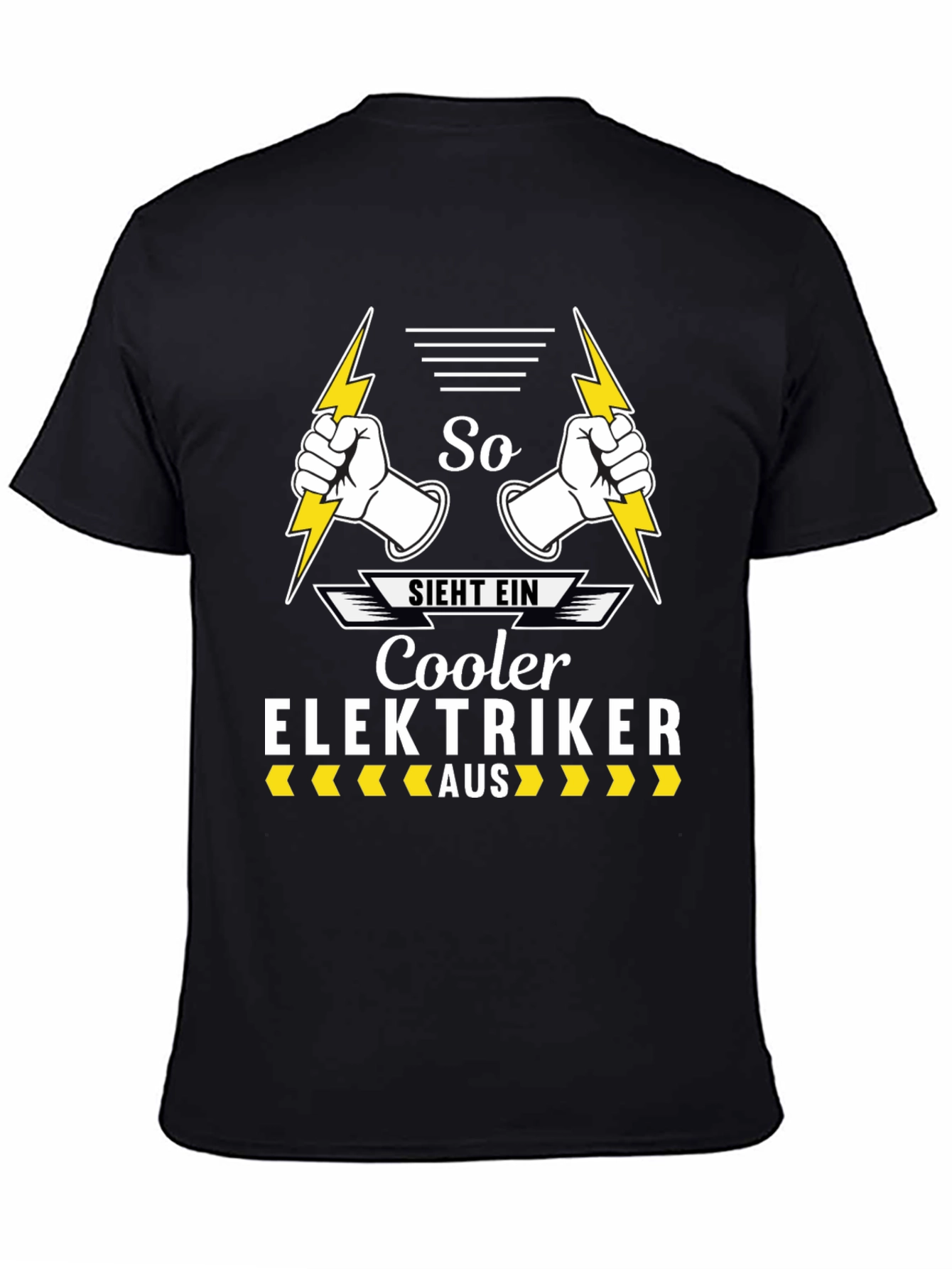 Cool Electrician T-Shirt | Funny Elektriker Tee | Electrician Graphic Shirt | Gift for Electricians | Free Shipping $50+