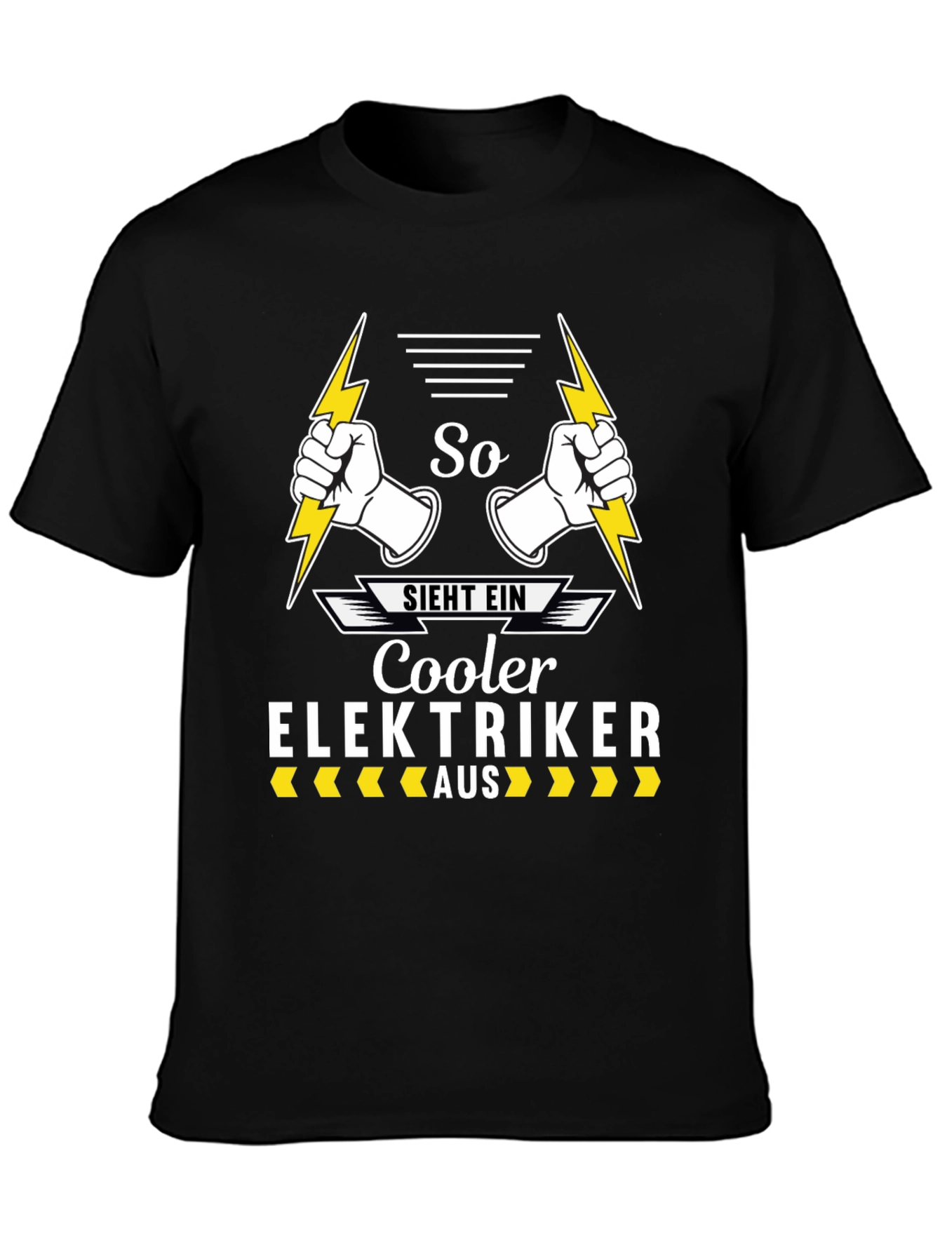 Cool Electrician T-Shirt | Funny Elektriker Tee | Electrician Graphic Shirt | Gift for Electricians | Free Shipping $50+