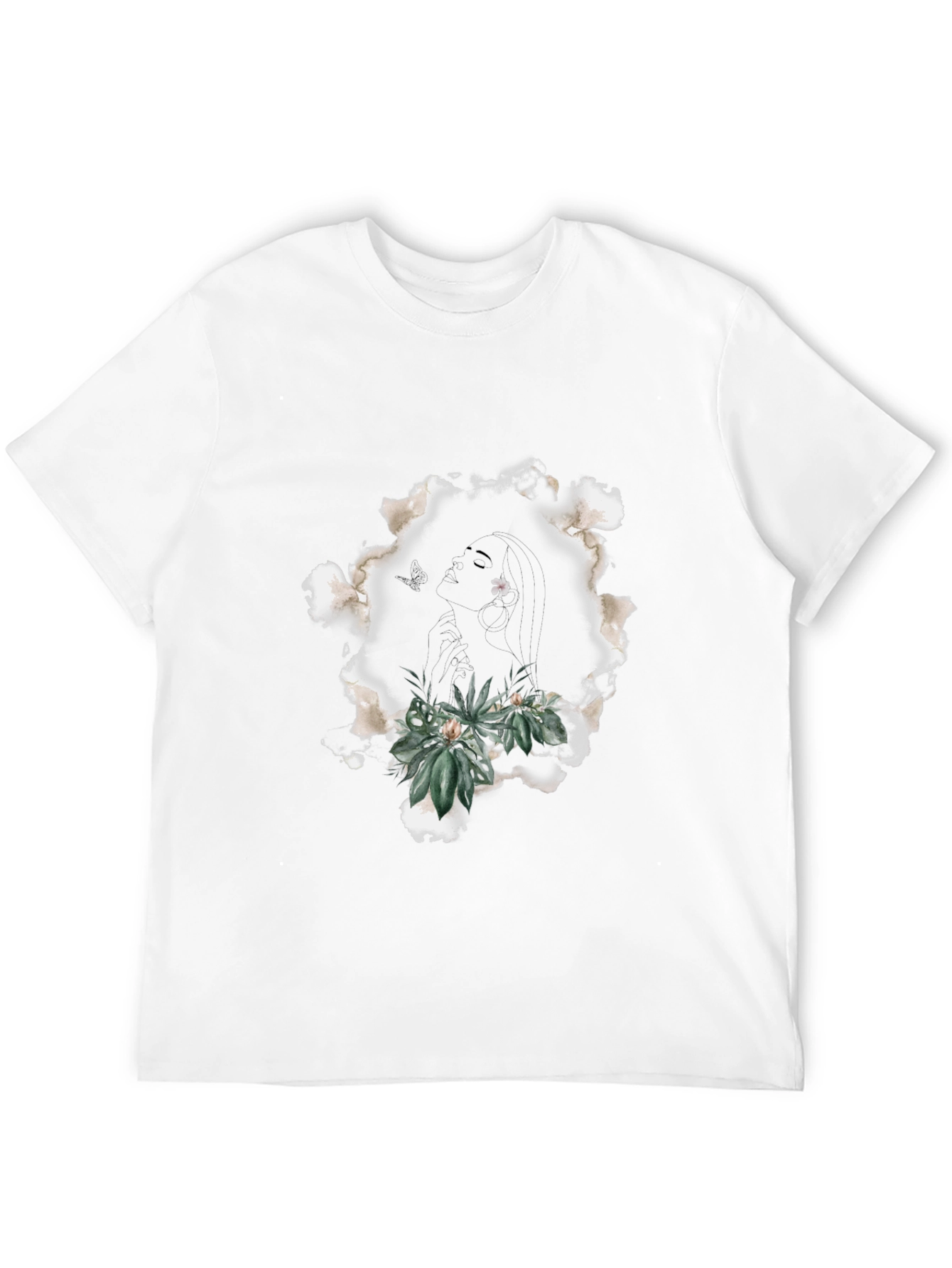 Botanical Black T-Shirt