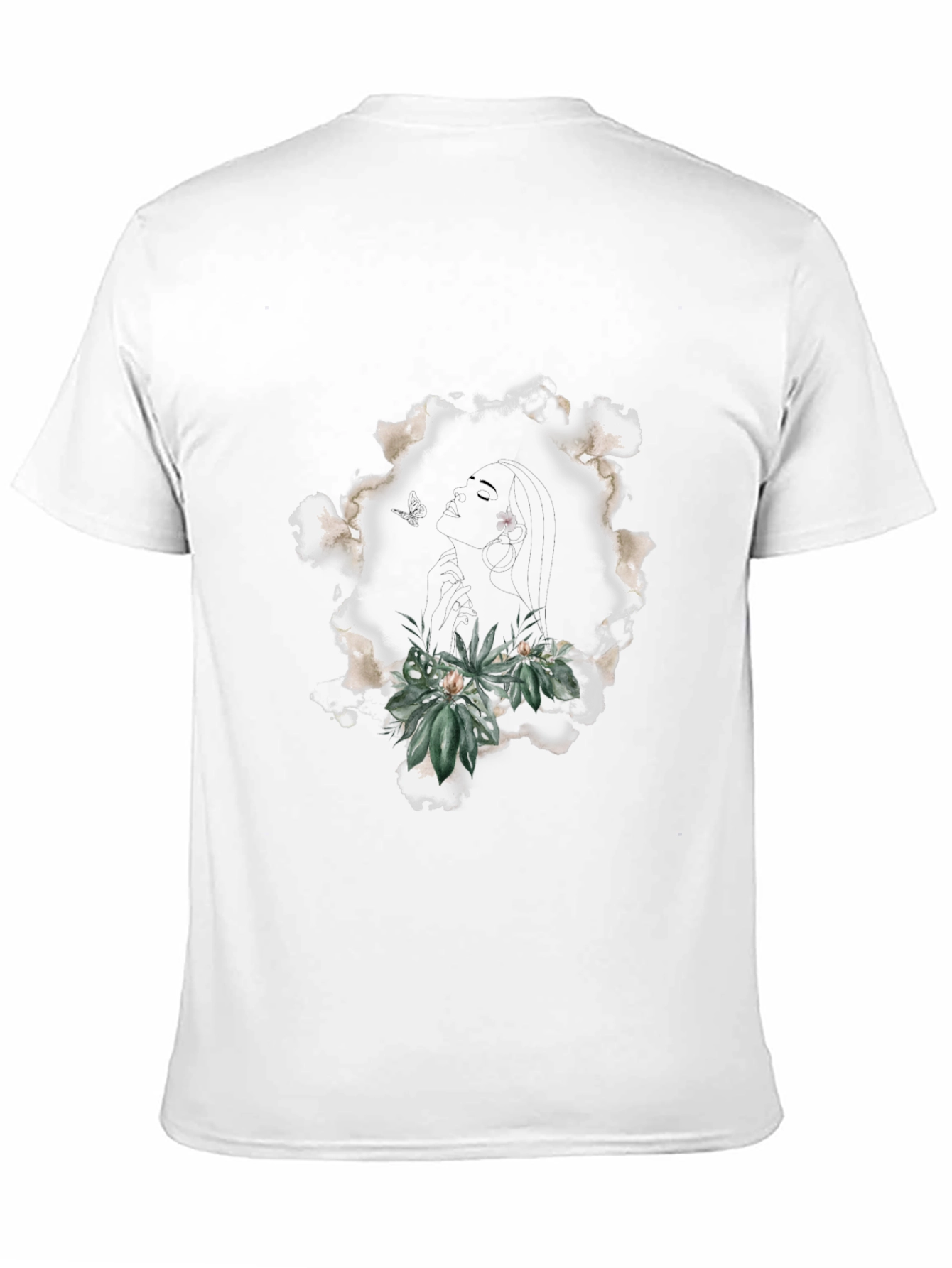 Botanical Black T-Shirt