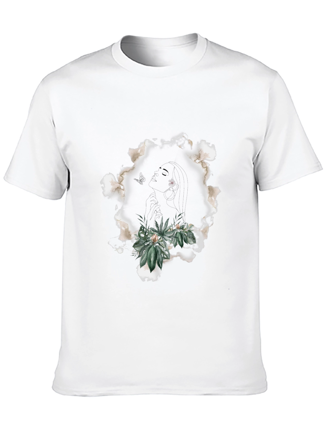 Botanical Black T-Shirt