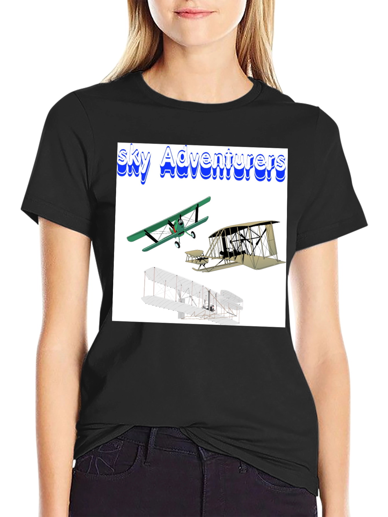 Sky Adventures T-Shirt - Airplane Designs