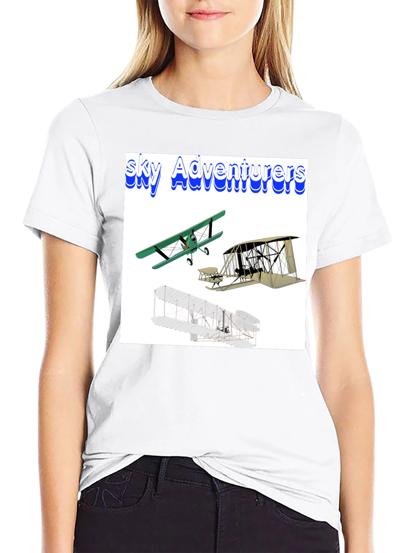 Sky Adventures T-Shirt - Airplane Designs