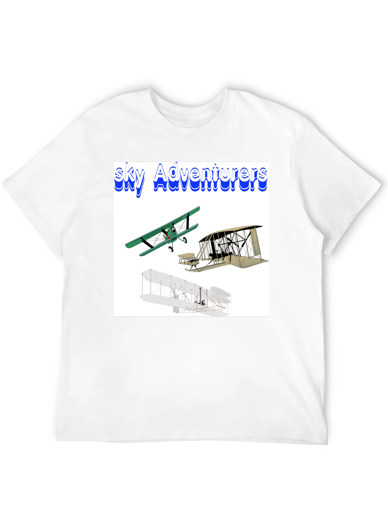 Sky Adventures T-Shirt - Airplane Designs