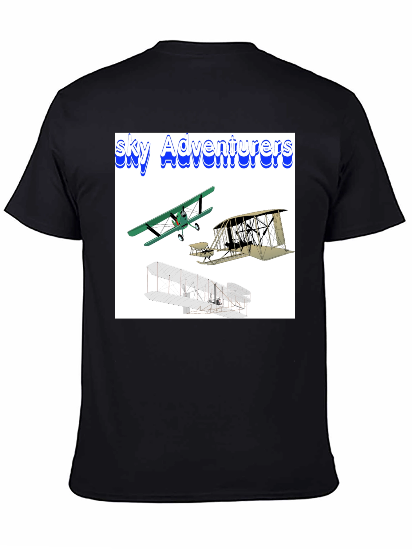 Sky Adventures T-Shirt - Airplane Designs