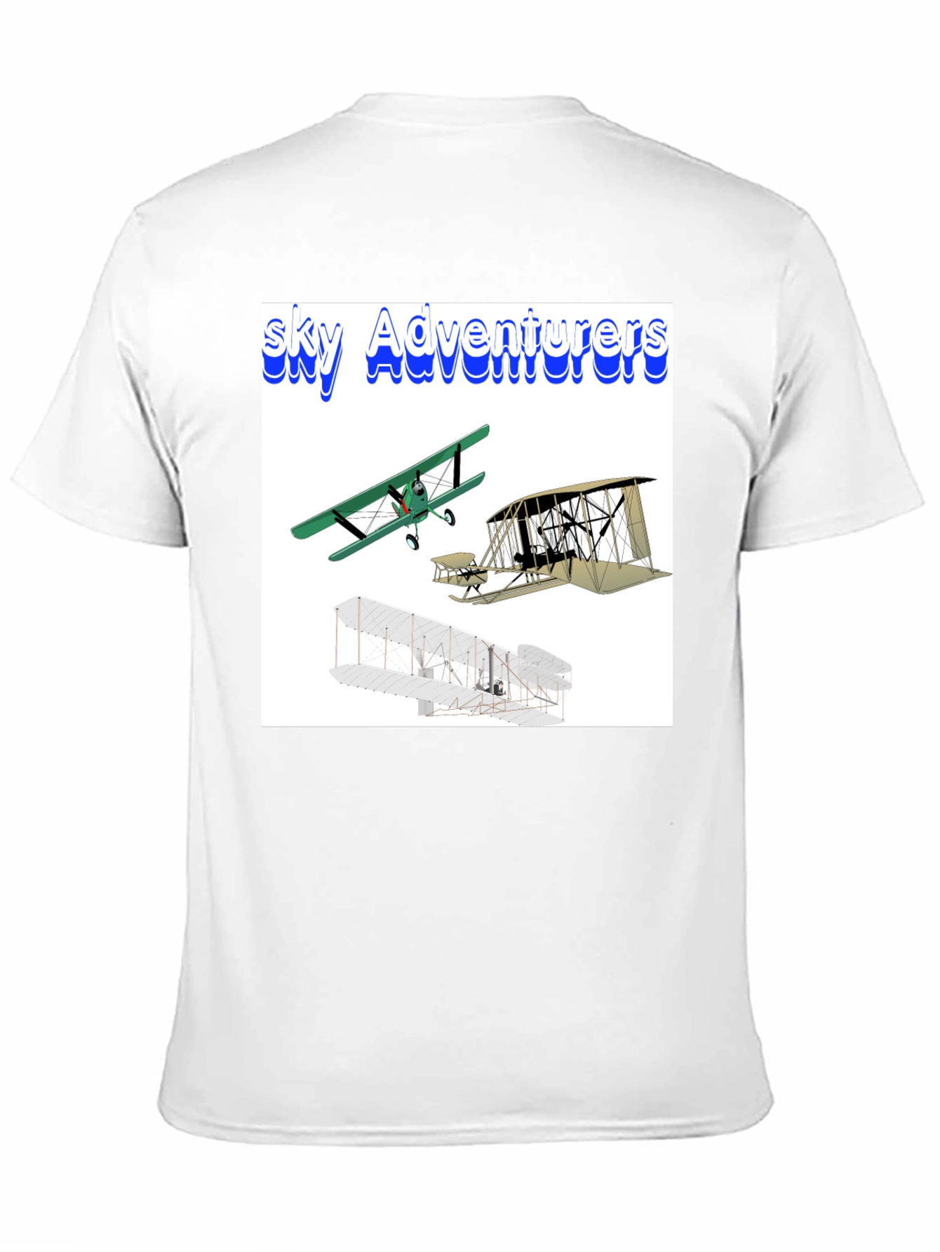 Sky Adventures T-Shirt - Airplane Designs