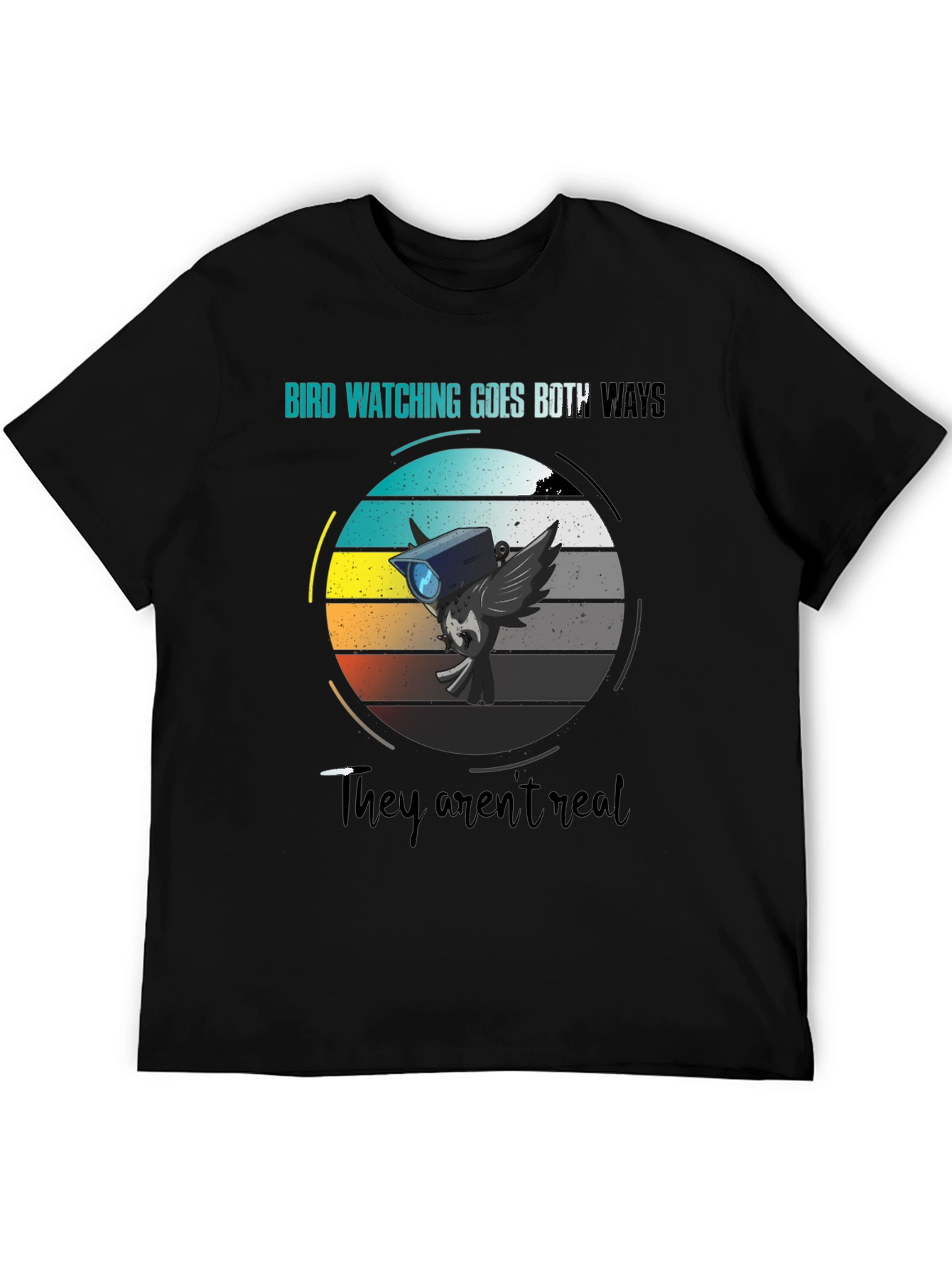 Bird Watching Goes Both Ways Graphic Tee