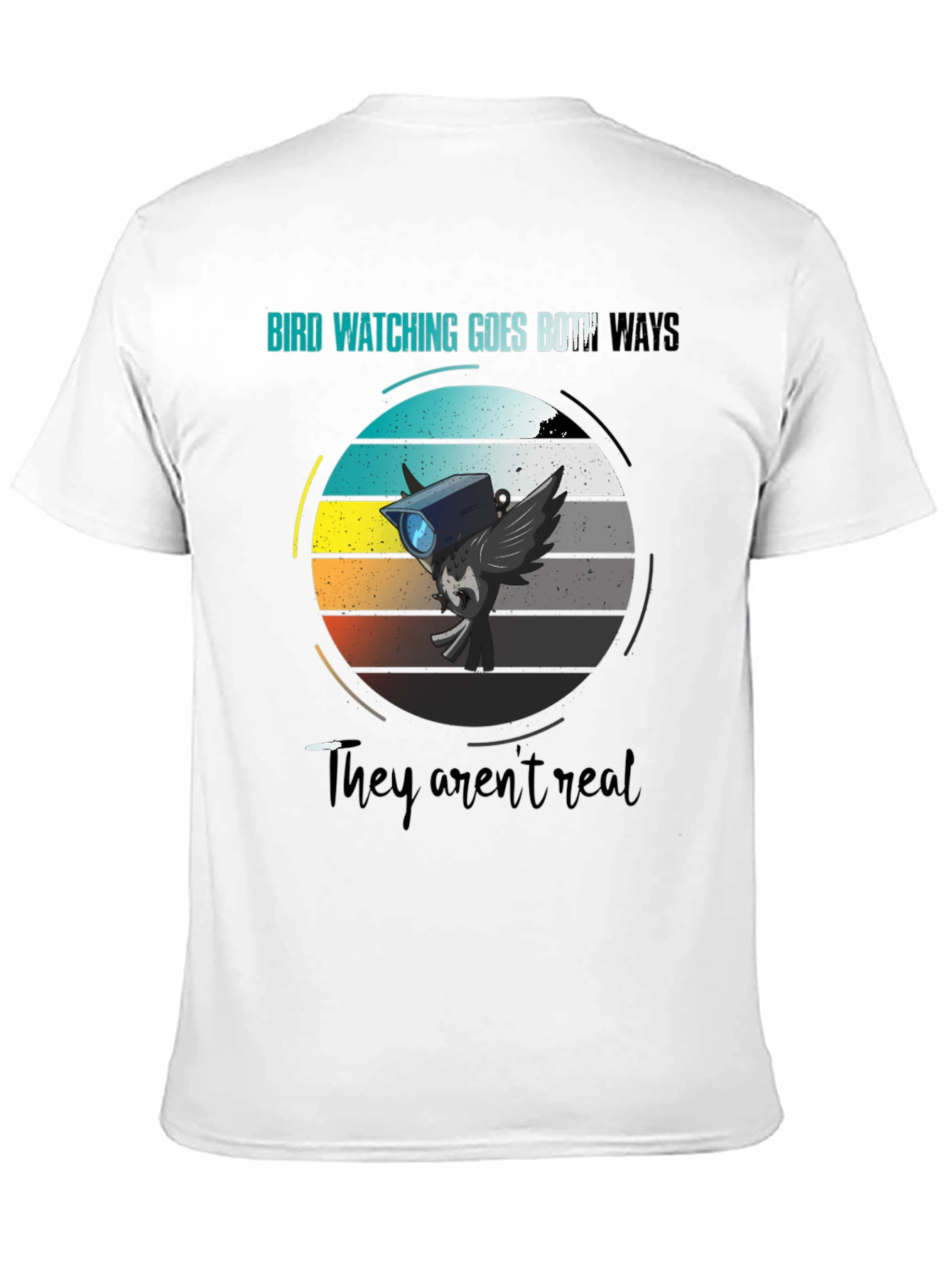 Bird Watching Goes Both Ways Graphic Tee