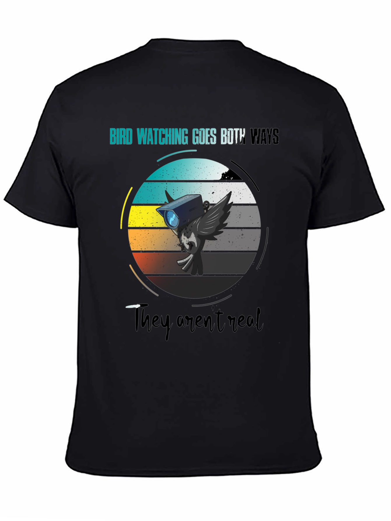 Bird Watching Goes Both Ways Graphic Tee