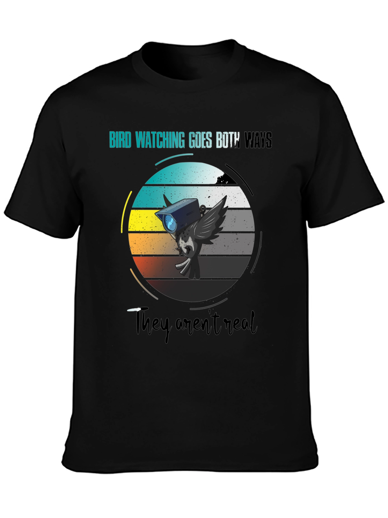 Bird Watching Goes Both Ways Graphic Tee