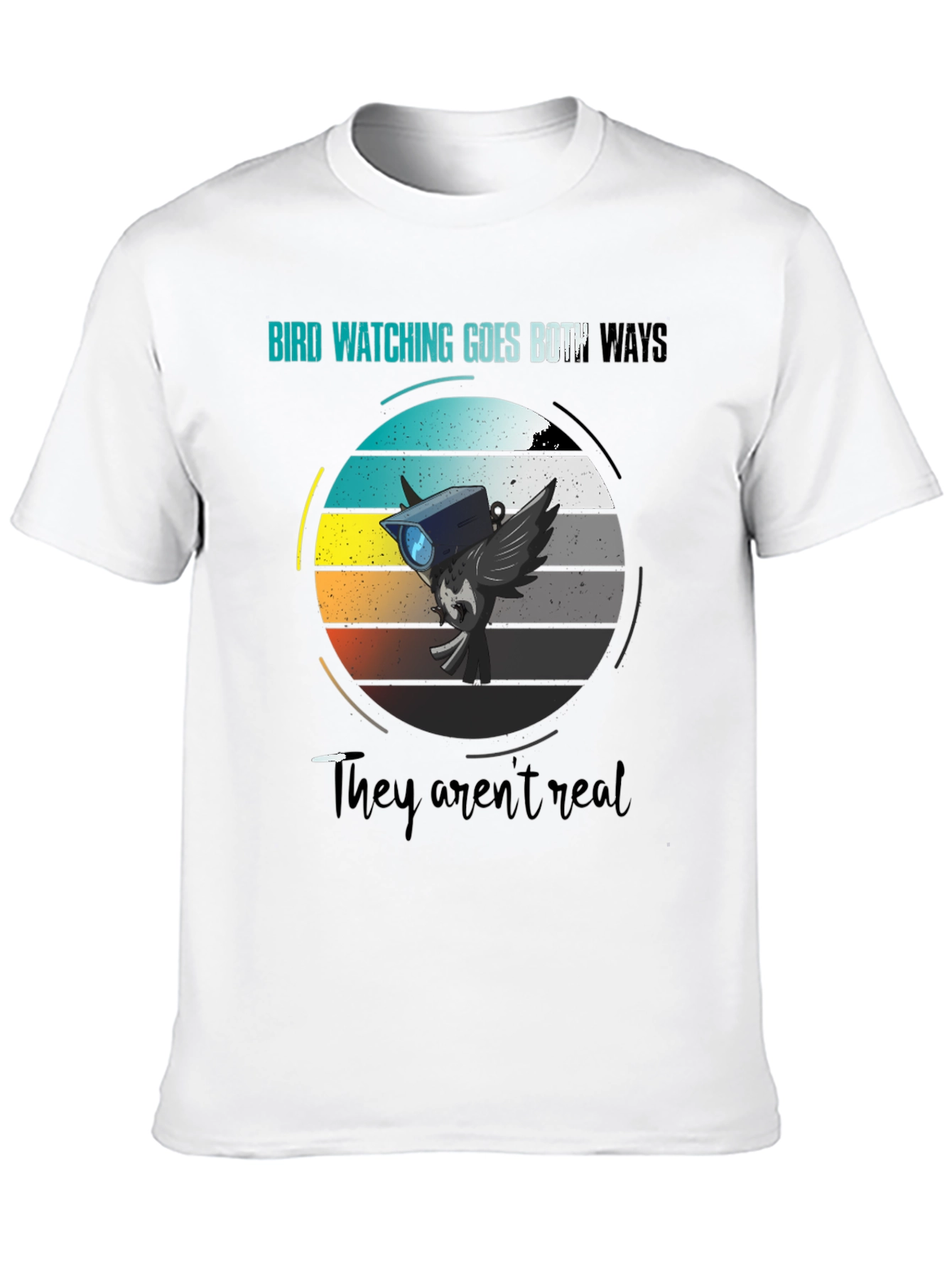 Bird Watching Goes Both Ways Graphic Tee