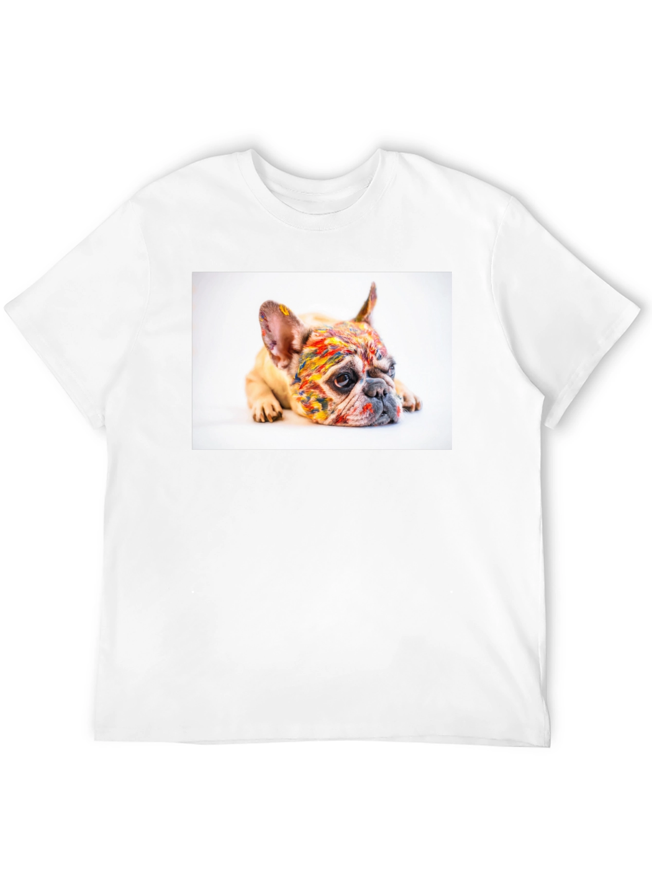 Dog Lover T-Shirt: French Bulldog Artistic Design