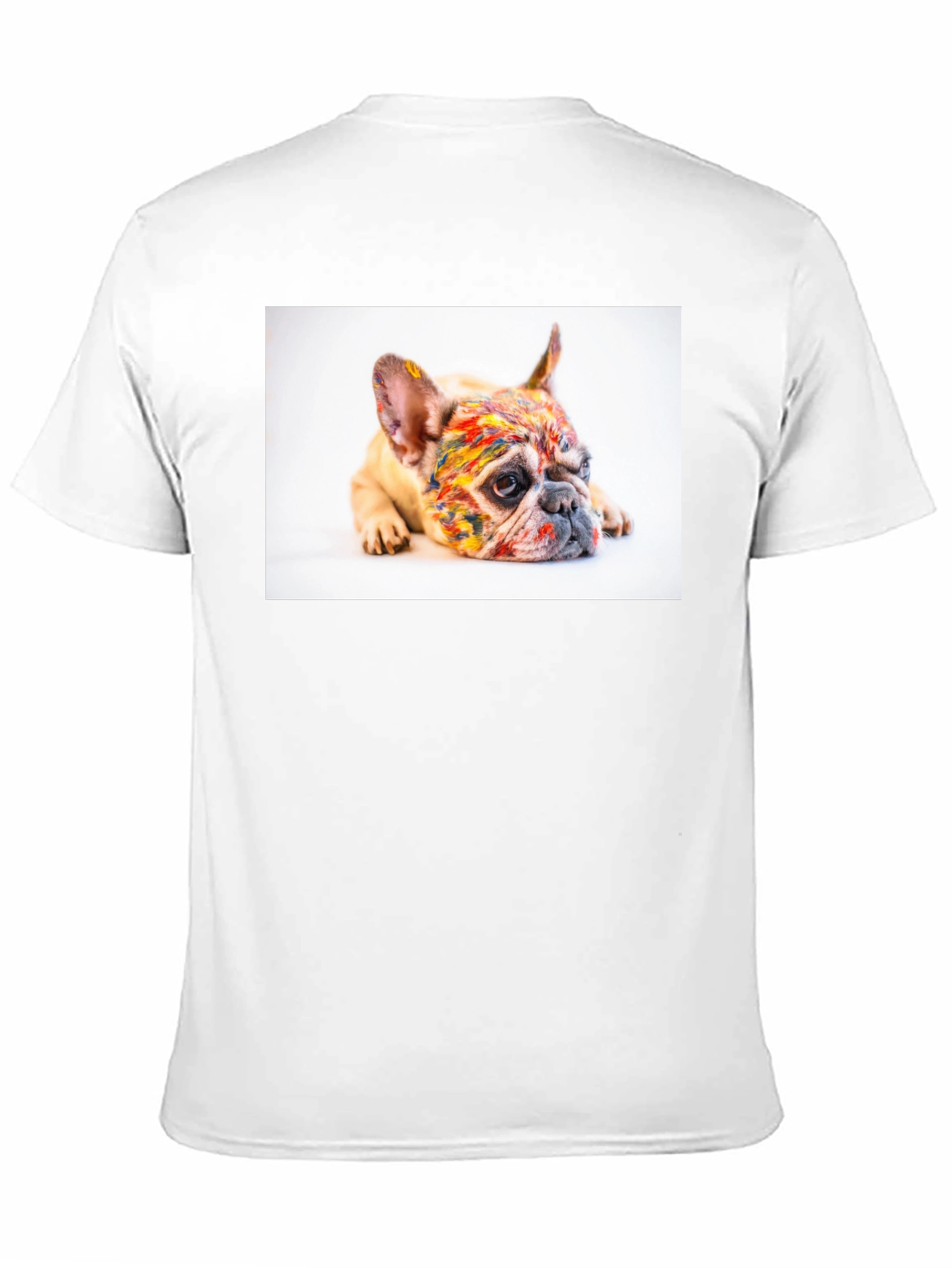 Dog Lover T-Shirt: French Bulldog Artistic Design