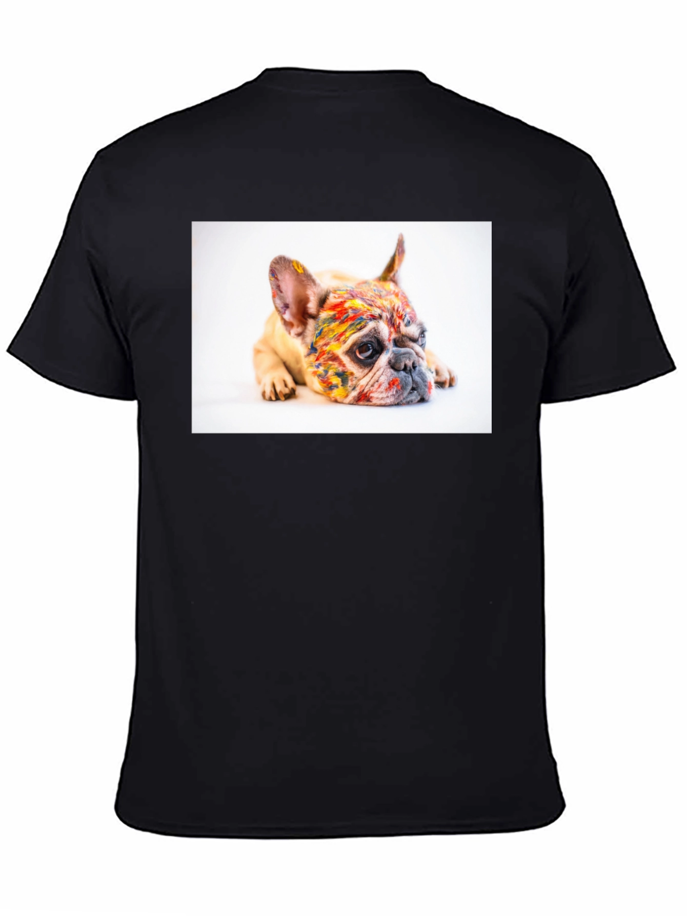 Dog Lover T-Shirt: French Bulldog Artistic Design