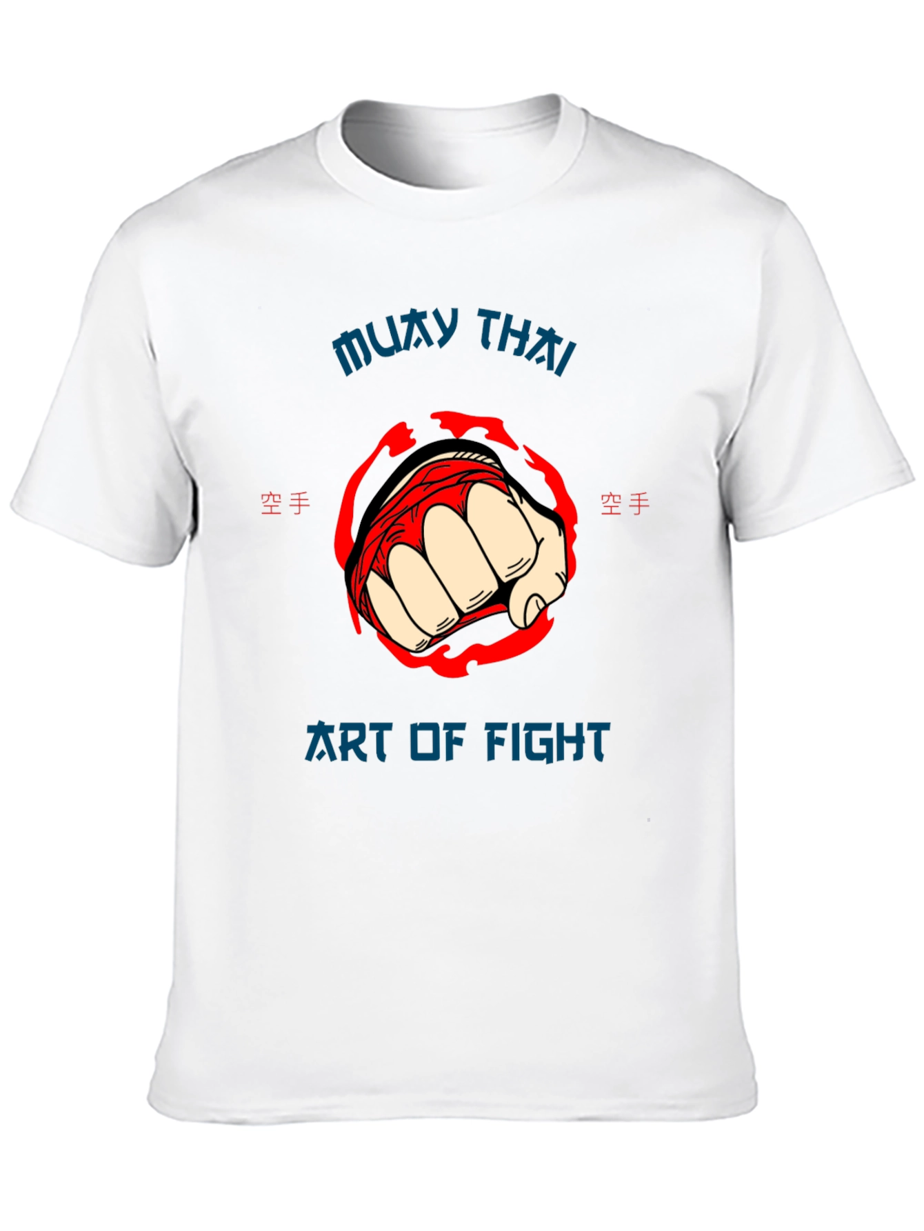 Muay Thai Art of Fight Graphic T-Shirt