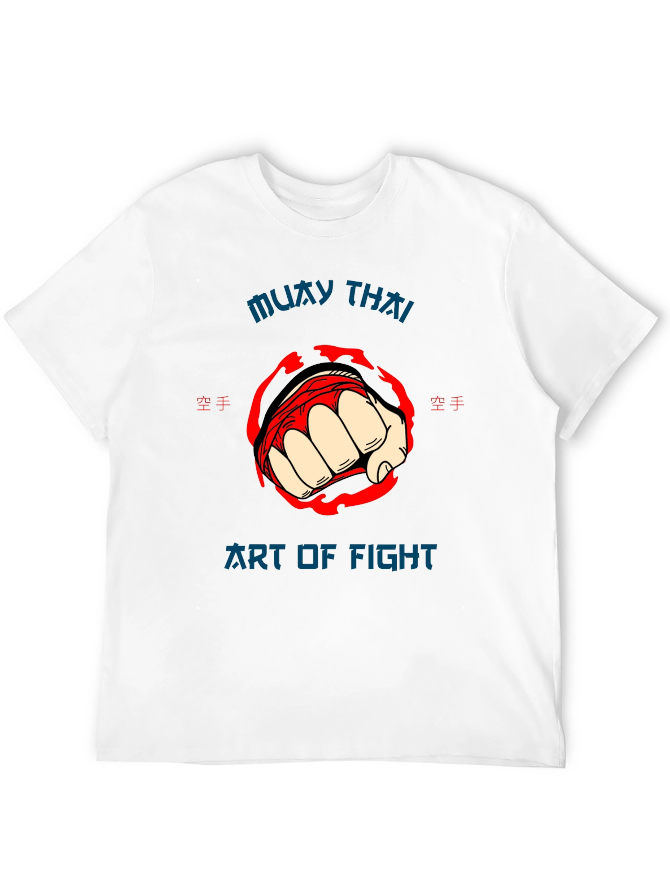 Muay Thai Art of Fight Graphic T-Shirt