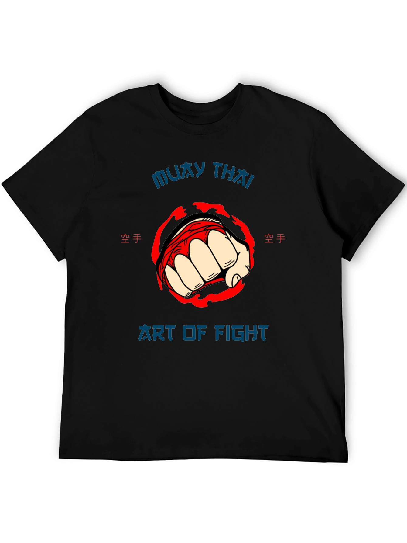 Muay Thai Art of Fight Graphic T-Shirt