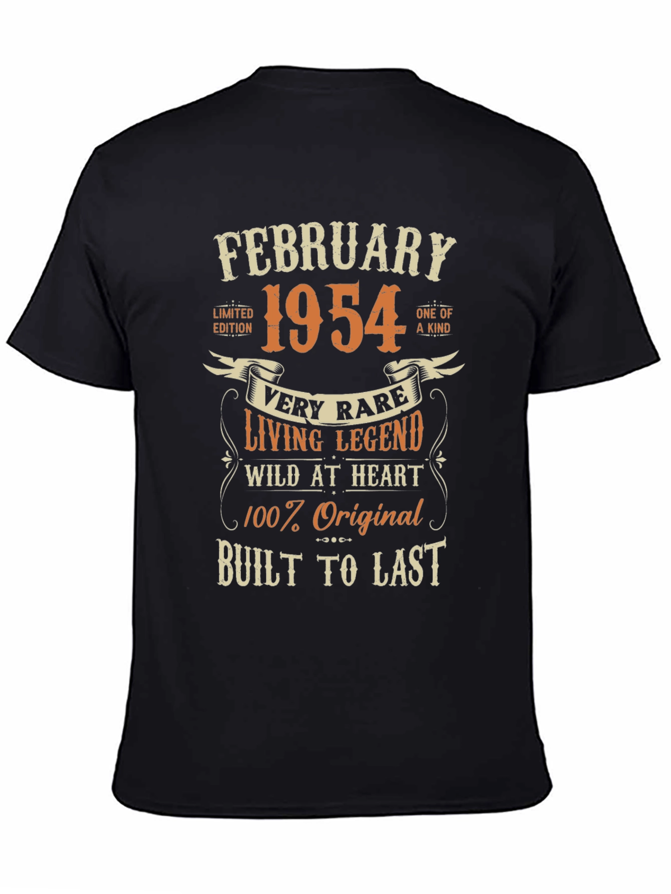 February 1954 Birthday Limited Edition T-Shirt