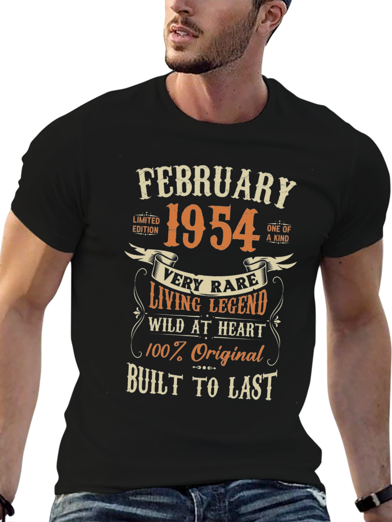 February 1954 Birthday Limited Edition T-Shirt