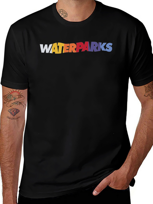 Waterparks Band Tee - Black Cotton Short Sleeve Shirt