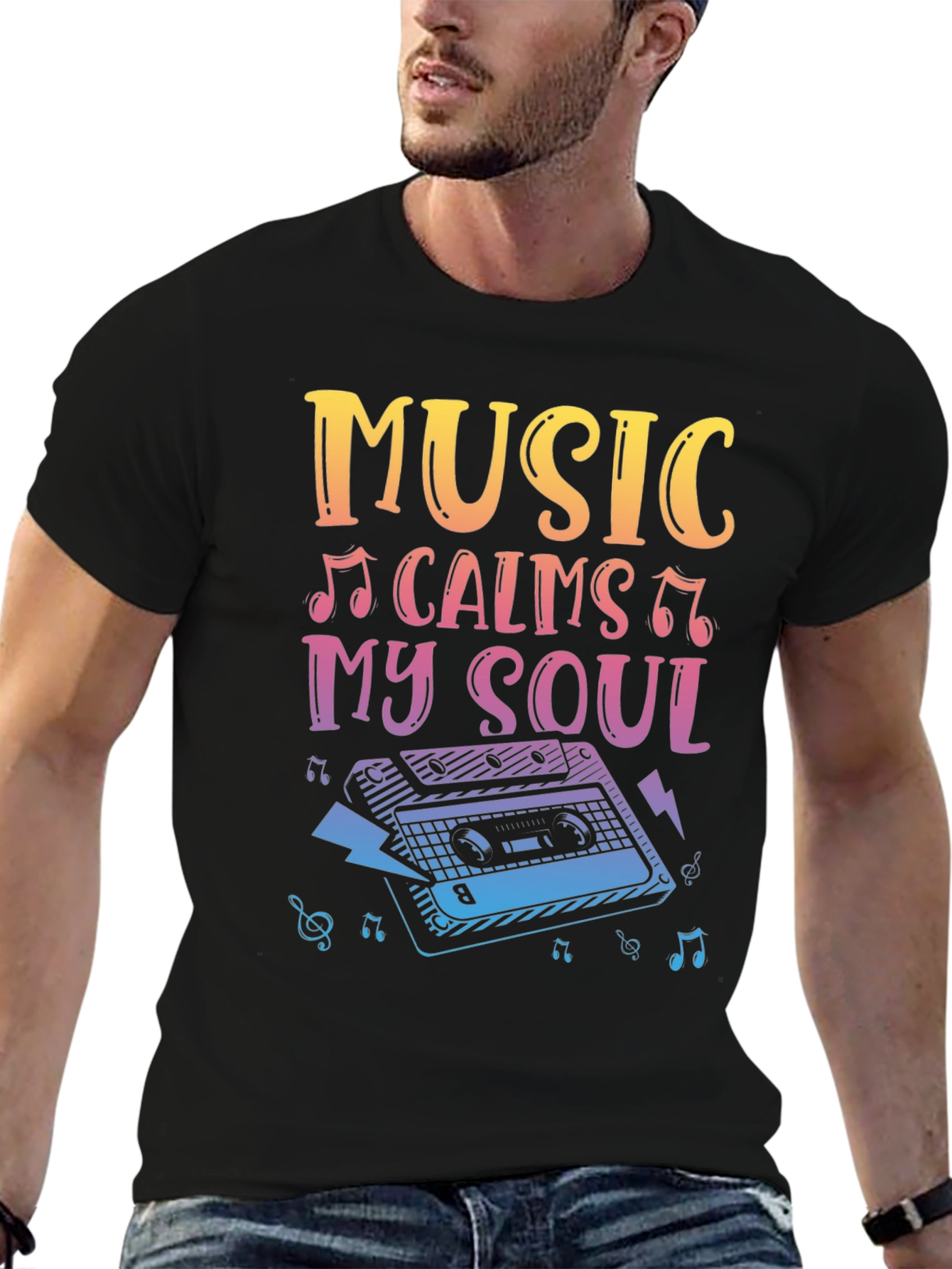 Music Calms My Soul T-Shirt