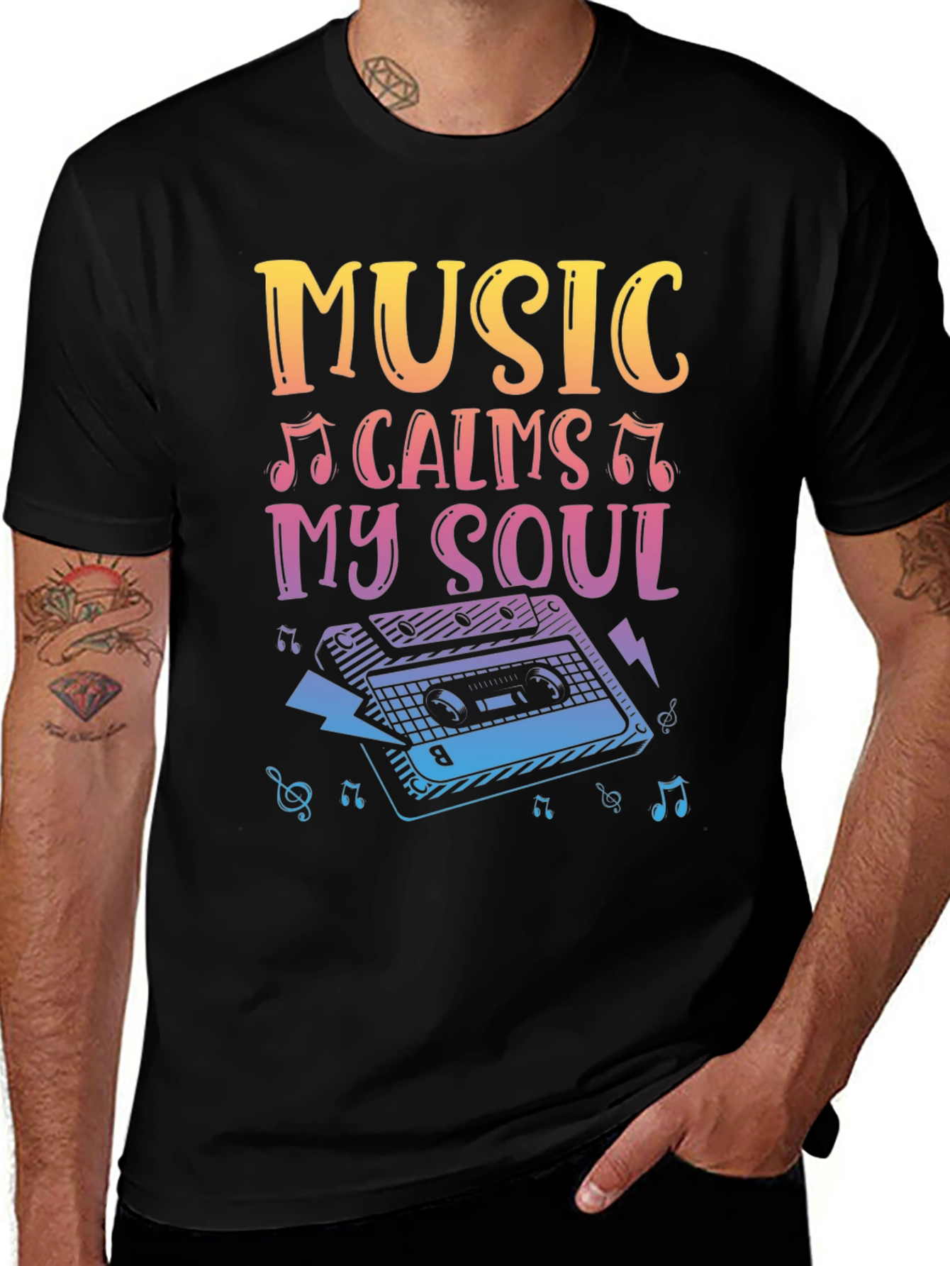 Music Calms My Soul T-Shirt