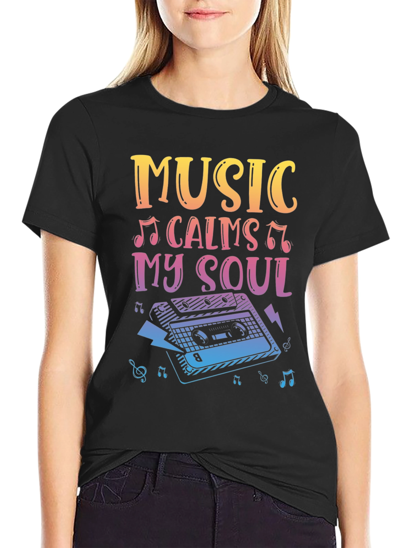 Music Calms My Soul T-Shirt