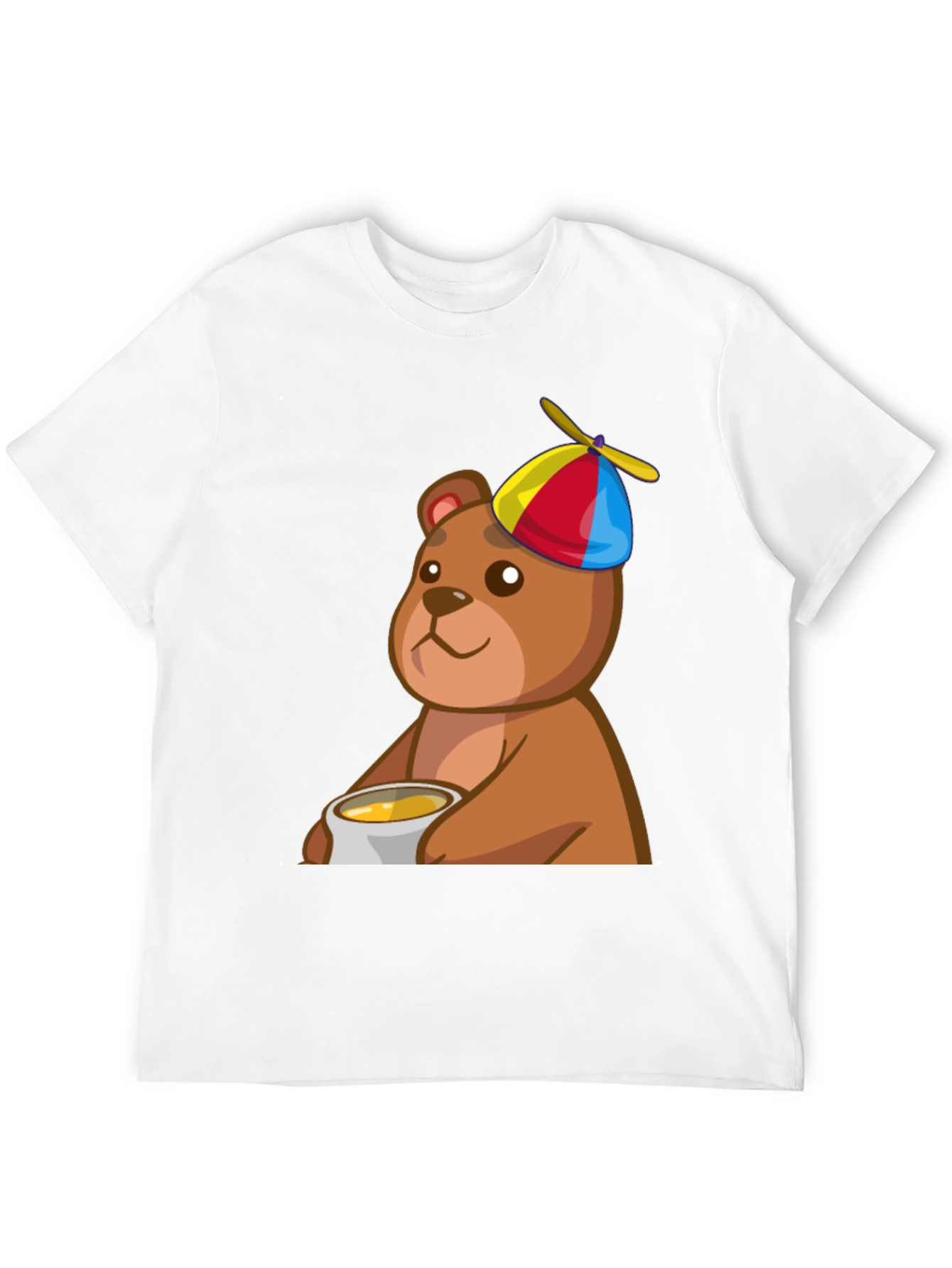 Cute Bear with Honey T-Shirt
