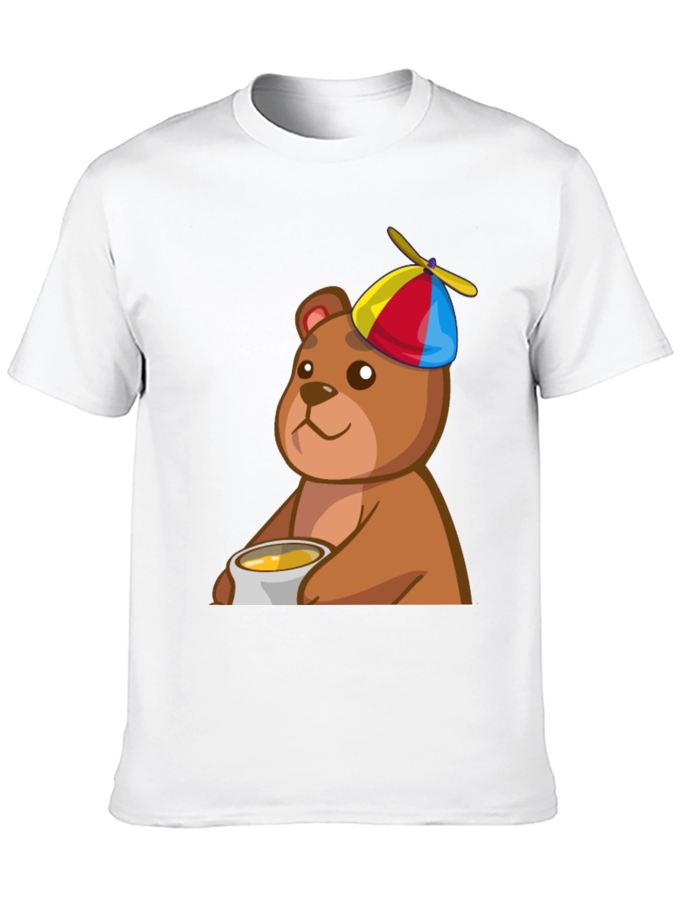 Cute Bear with Honey T-Shirt