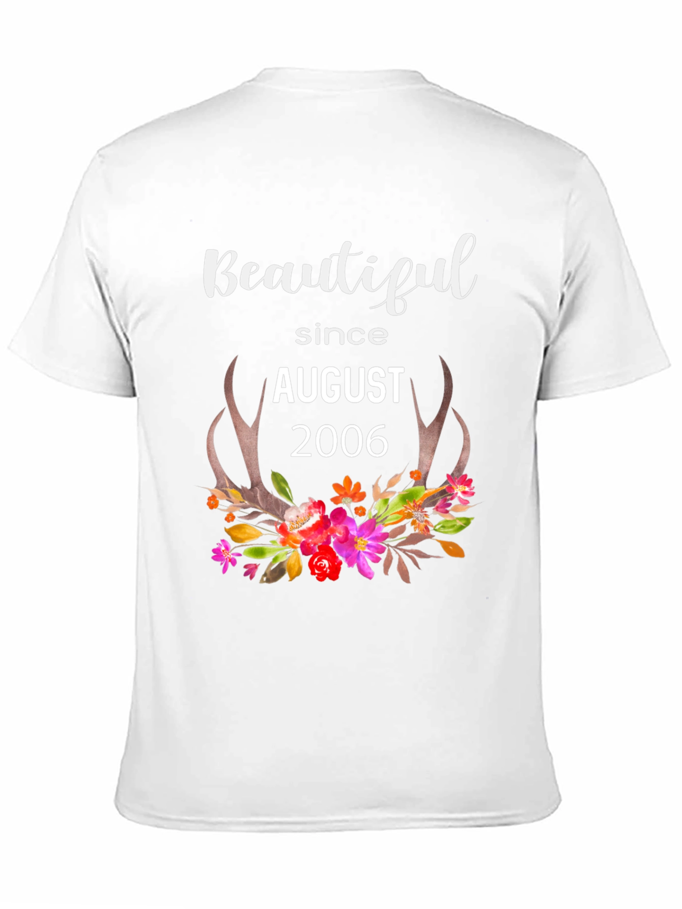 Beautiful Since August 2006 Graphic T-Shirt