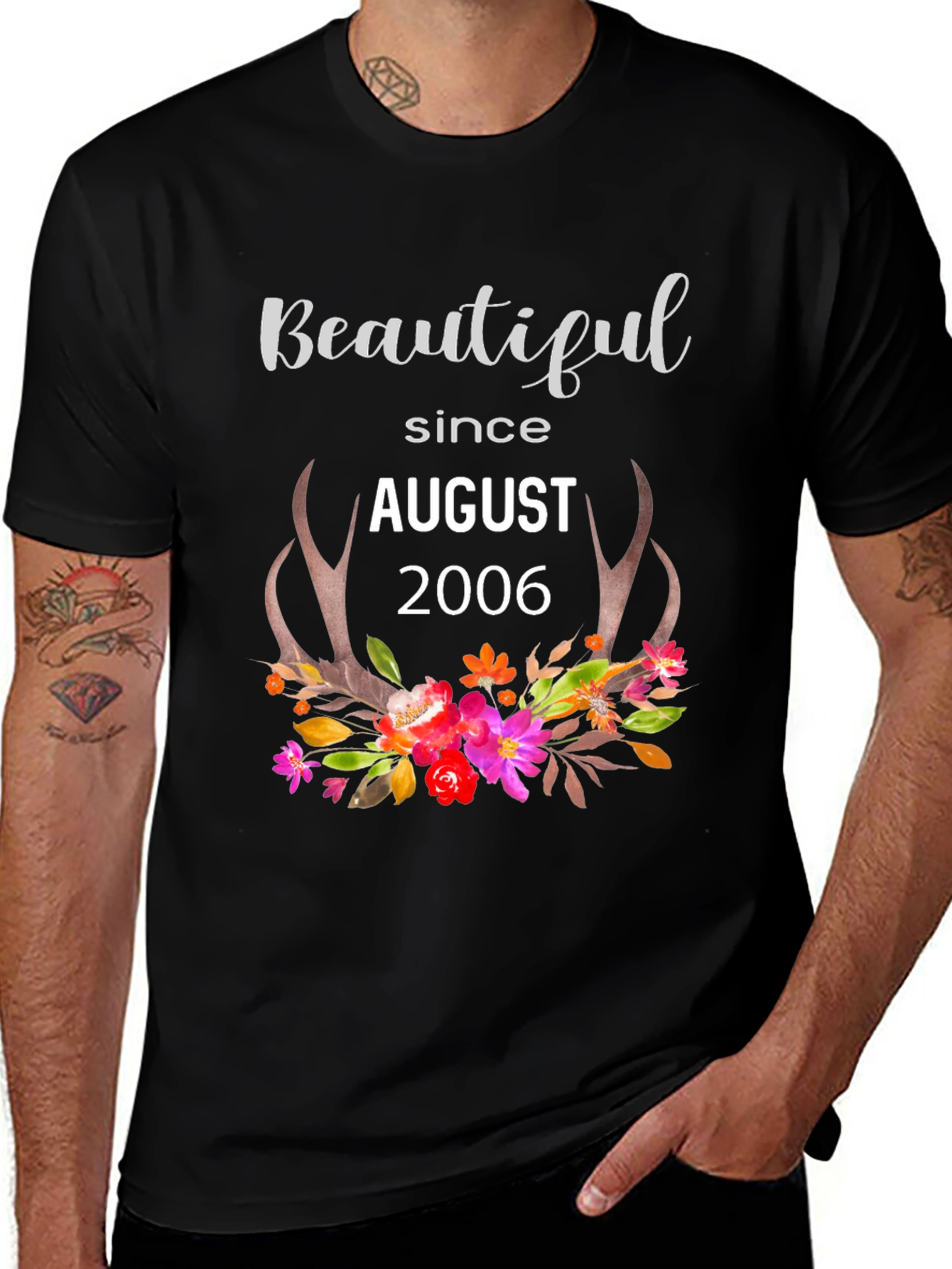 Beautiful Since August 2006 Graphic T-Shirt