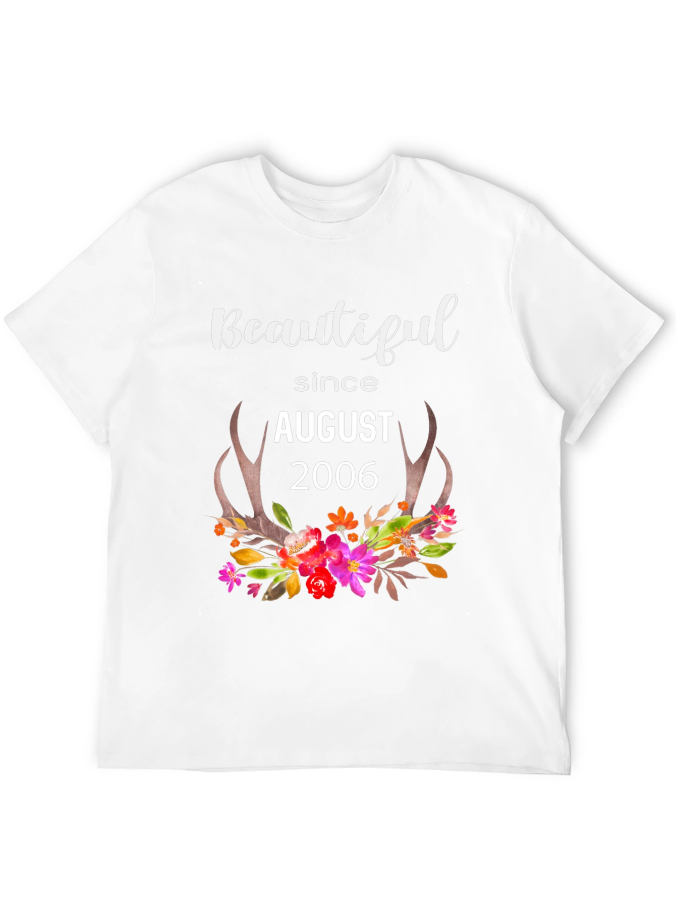 Beautiful Since August 2006 Graphic T-Shirt