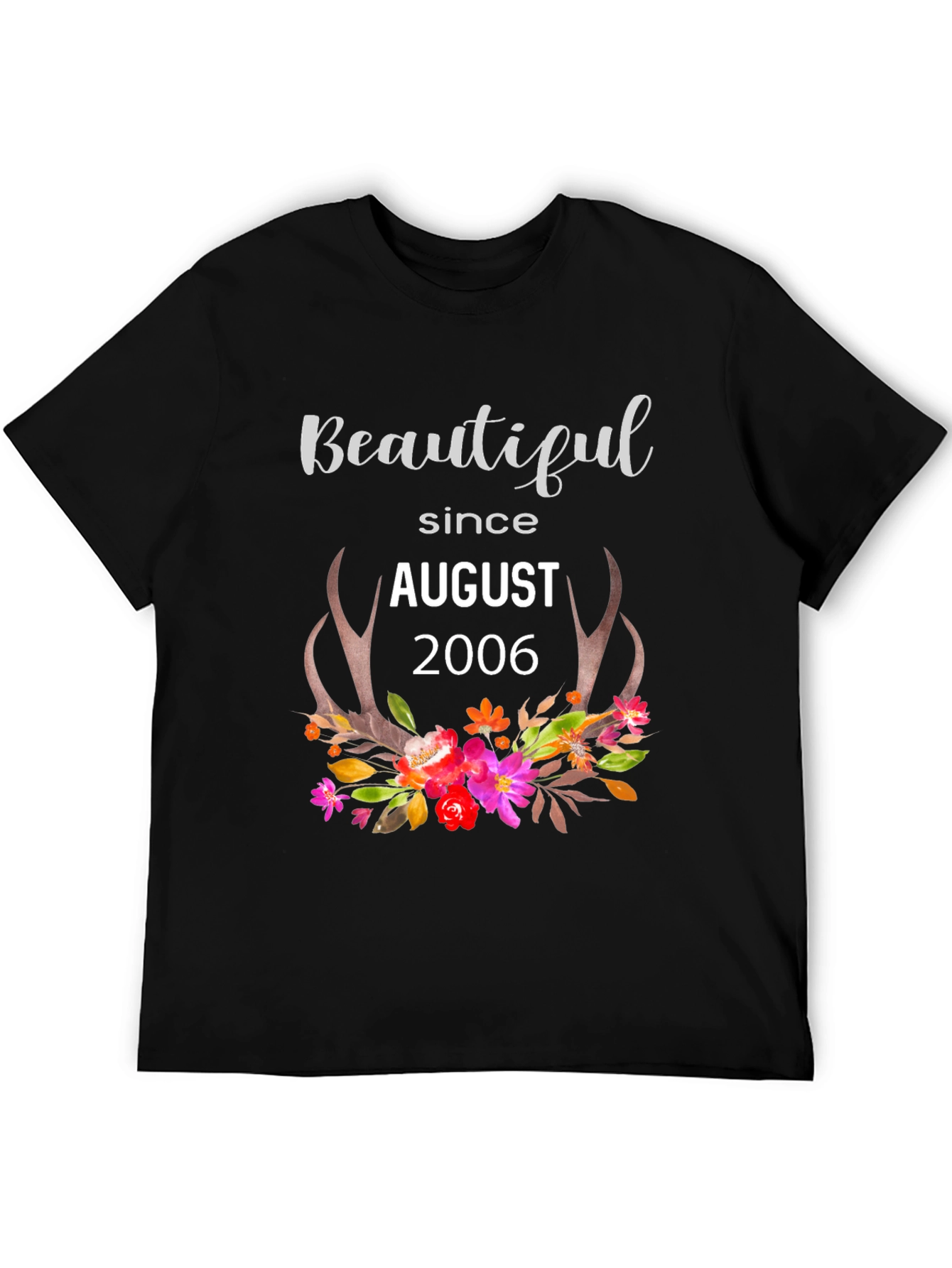 Beautiful Since August 2006 Graphic T-Shirt