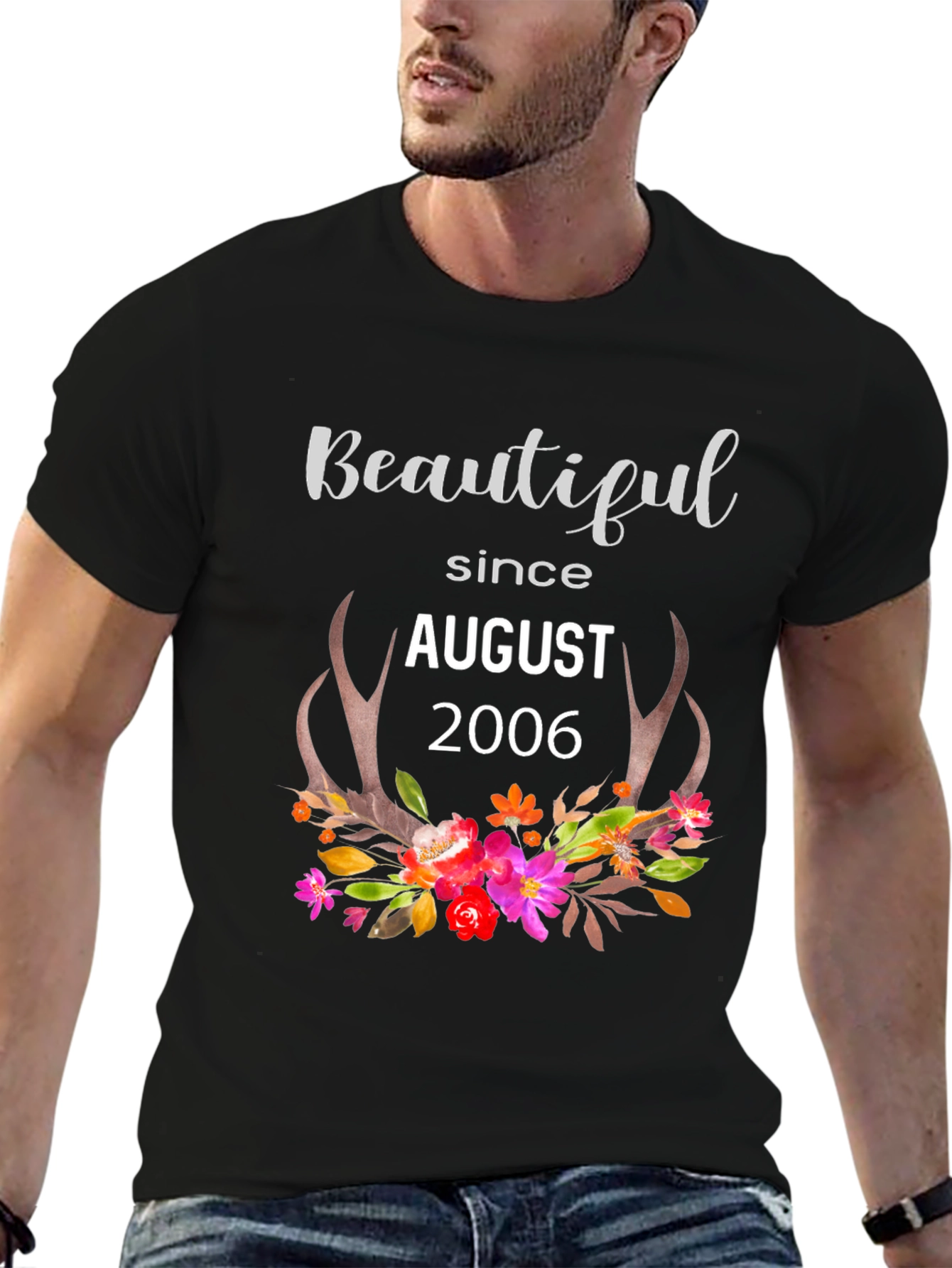 Beautiful Since August 2006 Graphic T-Shirt