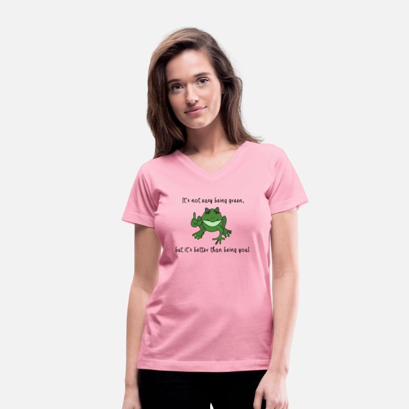 "It's not easy being green but it's.....Frog Tee