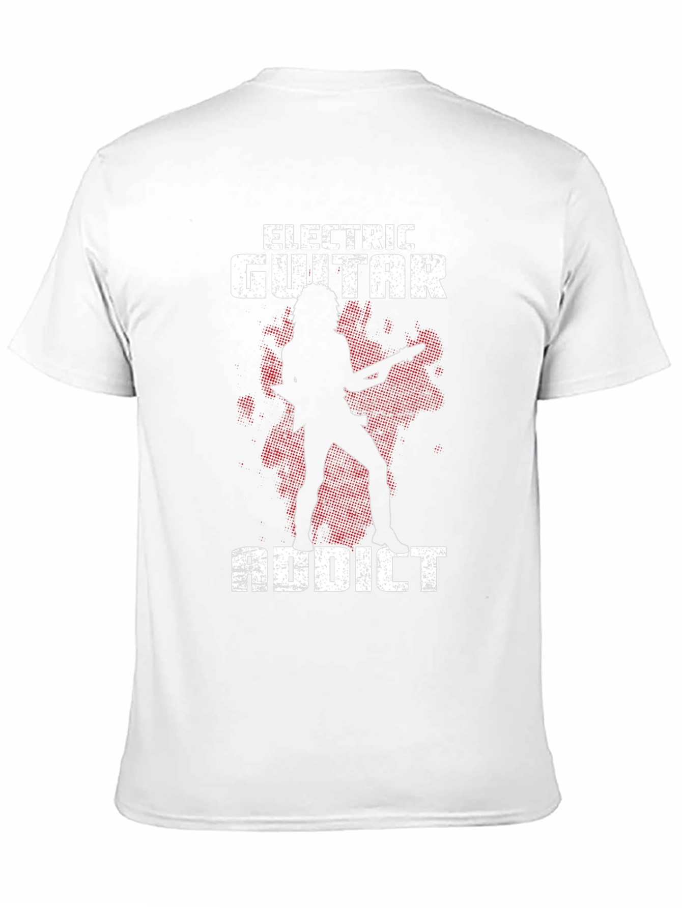Electric Guitar Addict Black T-Shirt