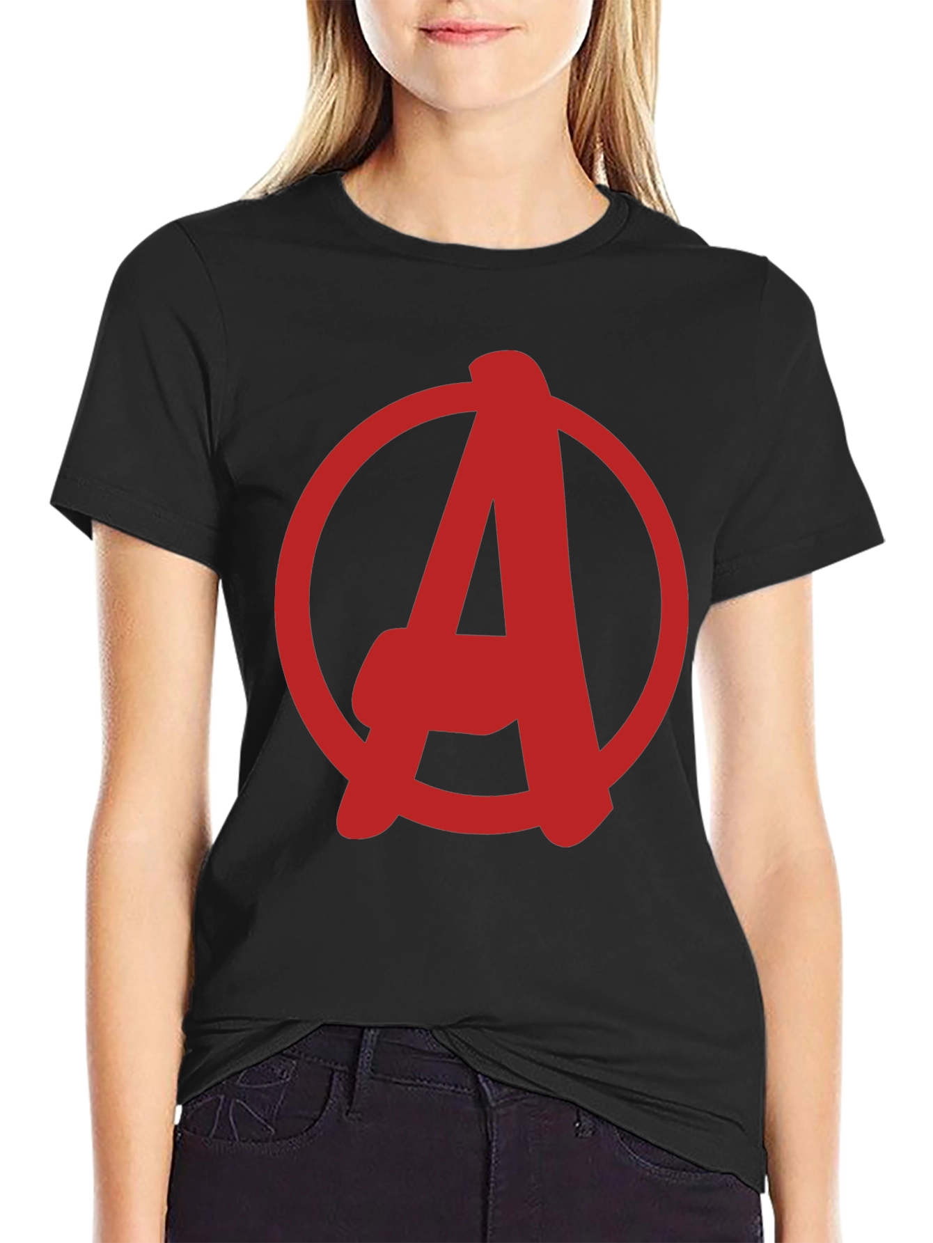 Avengers Logo Black T-Shirt