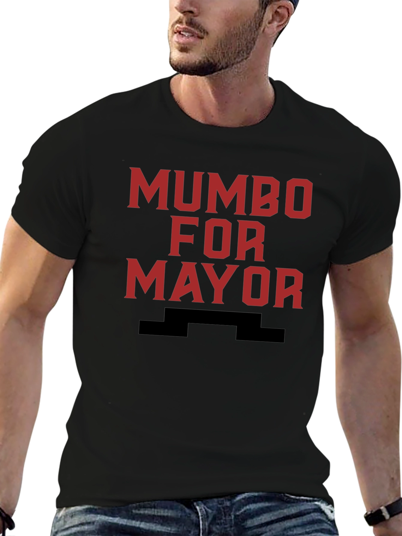 Mumbo for Mayor Graphic Tee - Black